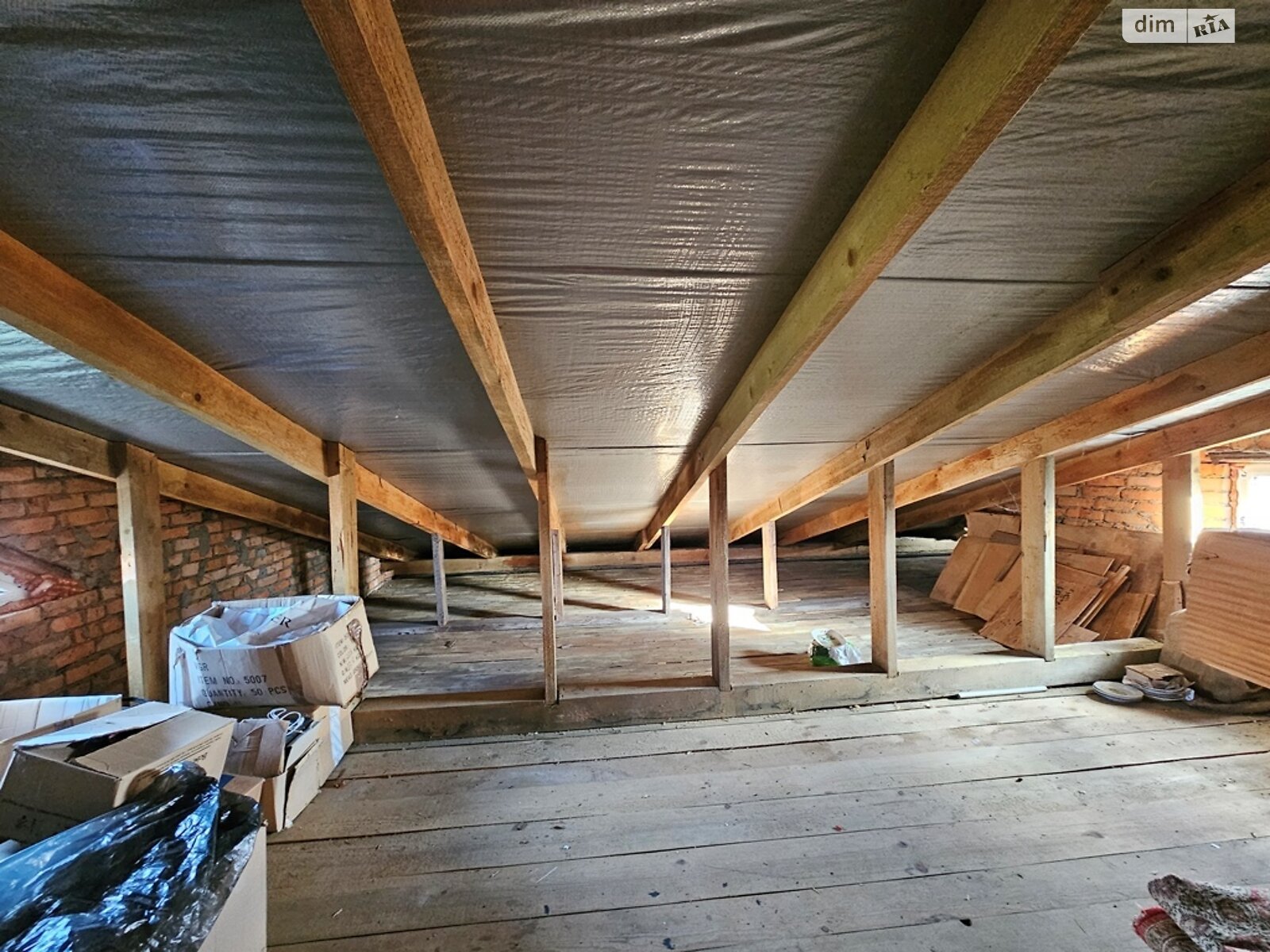 одноэтажный дом с балконом, 54 кв. м, кирпич. Продажа в Коржах фото 1