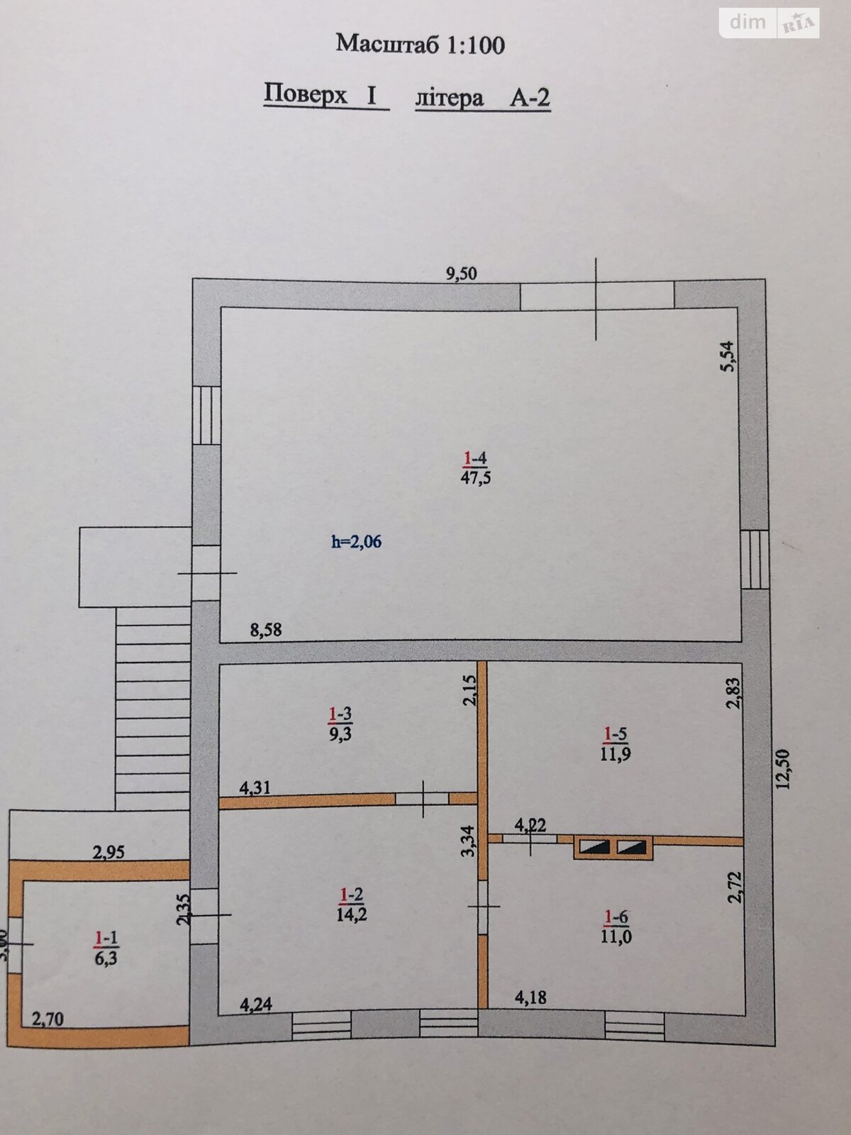 триповерховий будинок з верандою, 243.3 кв. м, цегла. Продаж в Коростишеві, район Коростишів фото 1 триповерховий будинок з верандою, 243.3 кв. м, цегла. Продаж в Коростишеві, район Коростишів фото 1