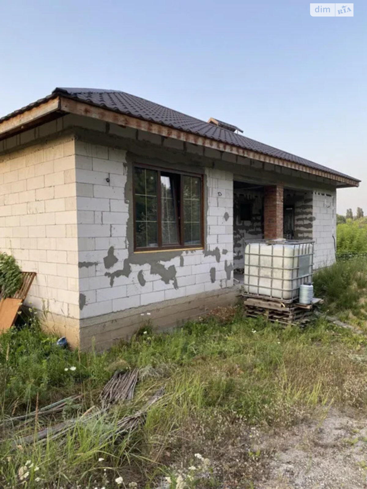 одноэтажный дом, 80 кв. м, газобетон. Продажа в Коростышеве фото 1