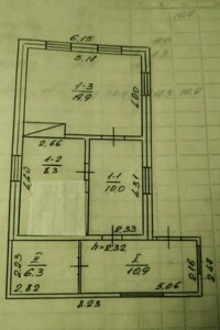 одноповерховий будинок з меблями, 55.4 кв. м, цегла. Продаж у Коровинцях фото 2