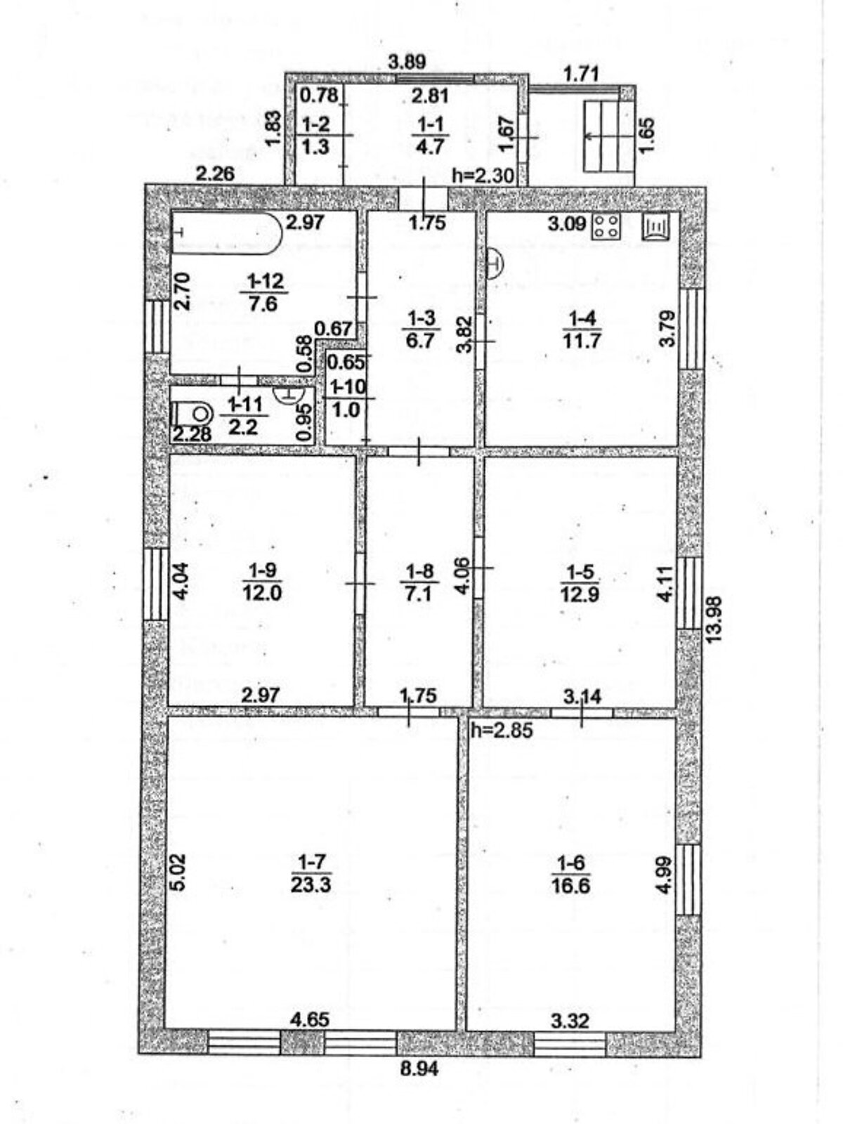 одноэтажный дом с гаражом, 107.1 кв. м, кирпич. Продажа в Котлярах фото 1 одноэтажный дом с гаражом, 107.1 кв. м, кирпич. Продажа в Котлярах фото 1