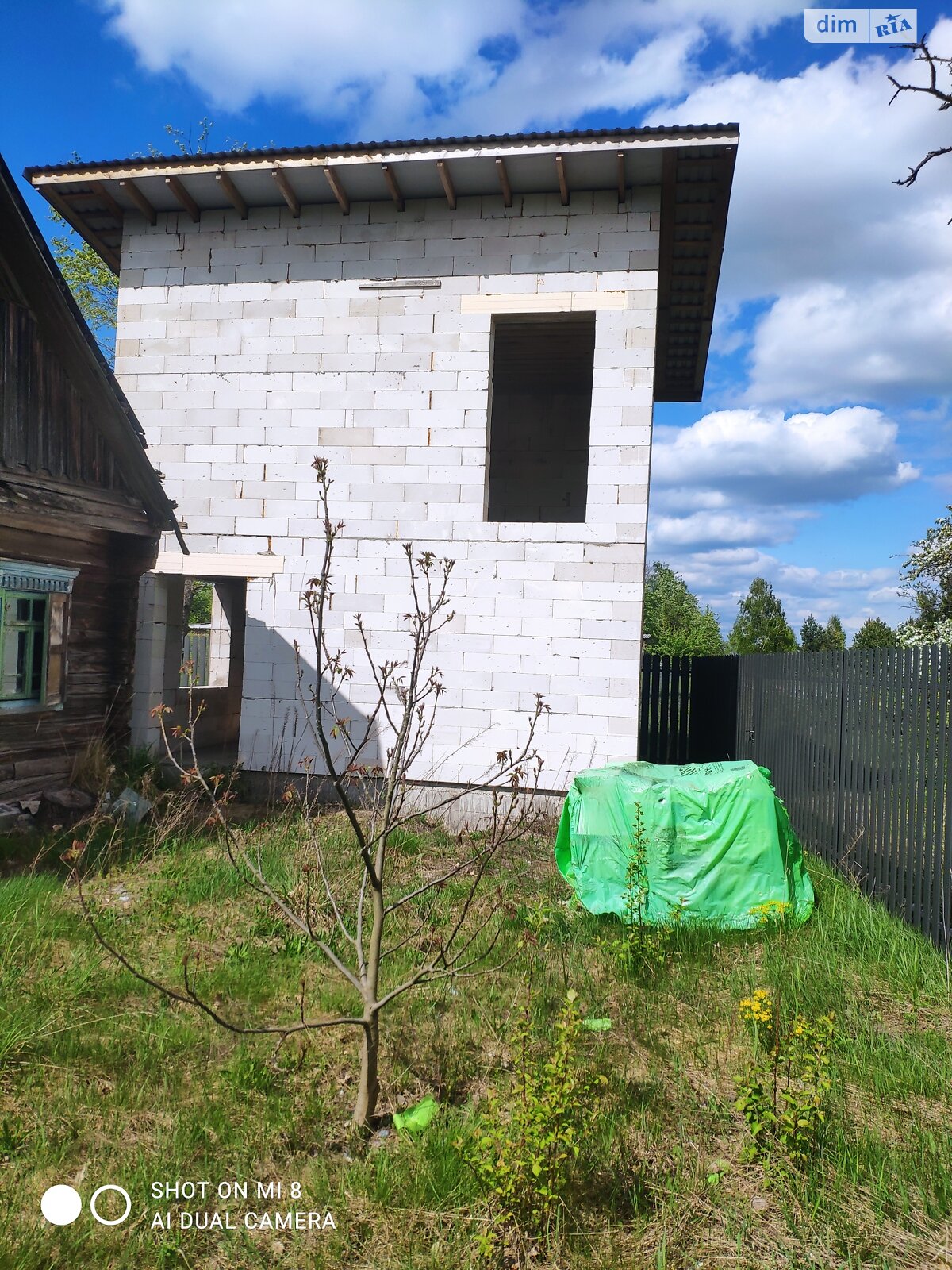 двухэтажный дом беседка, 200 кв. м, газобетон. Продажа в Котыре фото 1