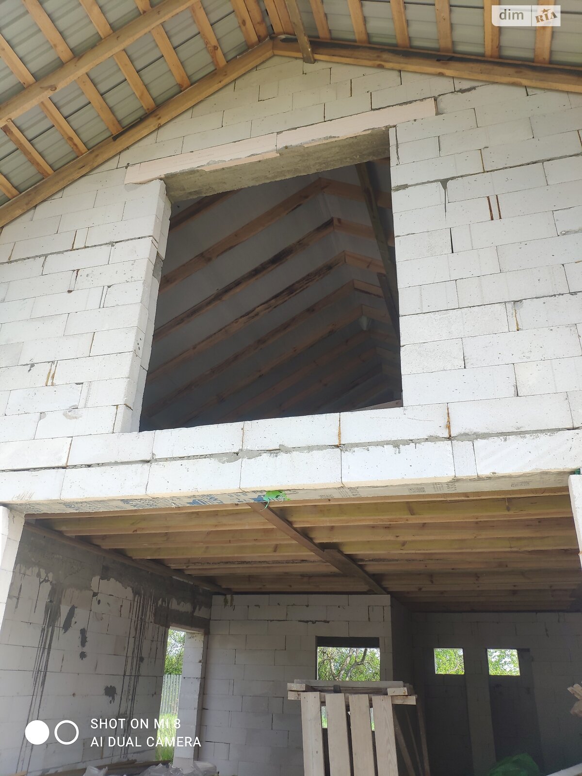 двухэтажный дом беседка, 200 кв. м, газобетон. Продажа в Котыре фото 1