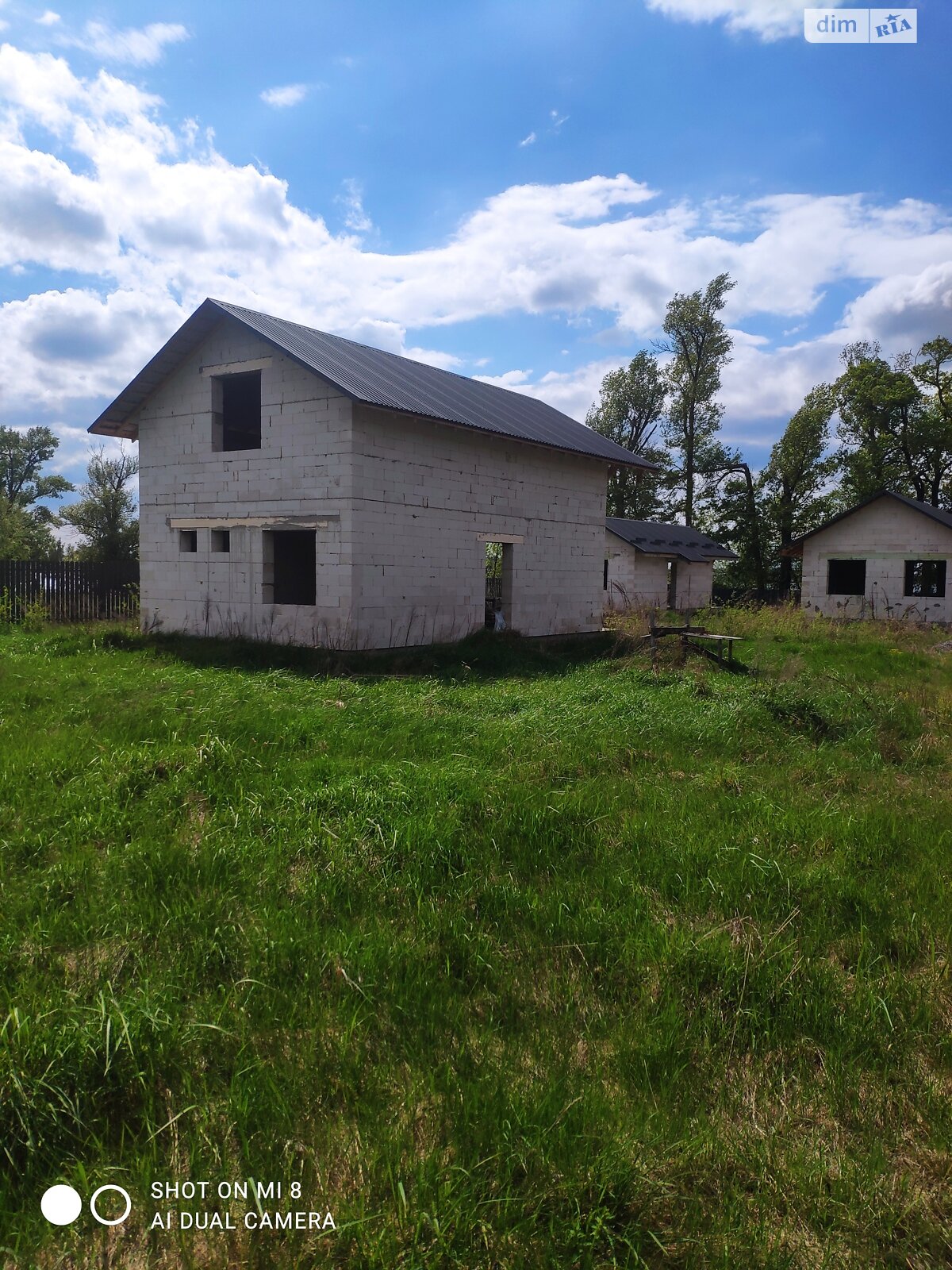 двухэтажный дом беседка, 200 кв. м, газобетон. Продажа в Котыре фото 1