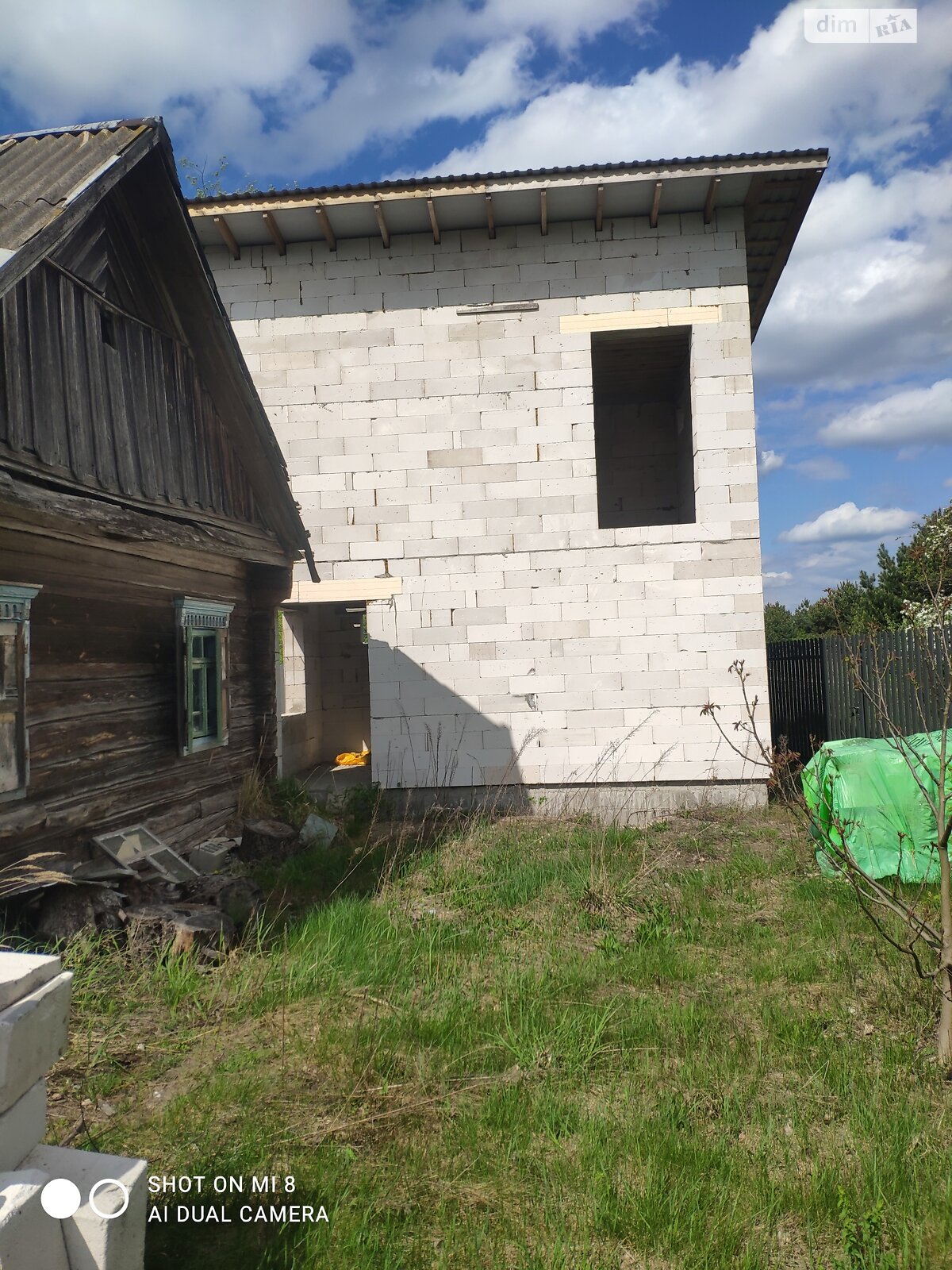 двухэтажный дом беседка, 200 кв. м, газобетон. Продажа в Котыре фото 1