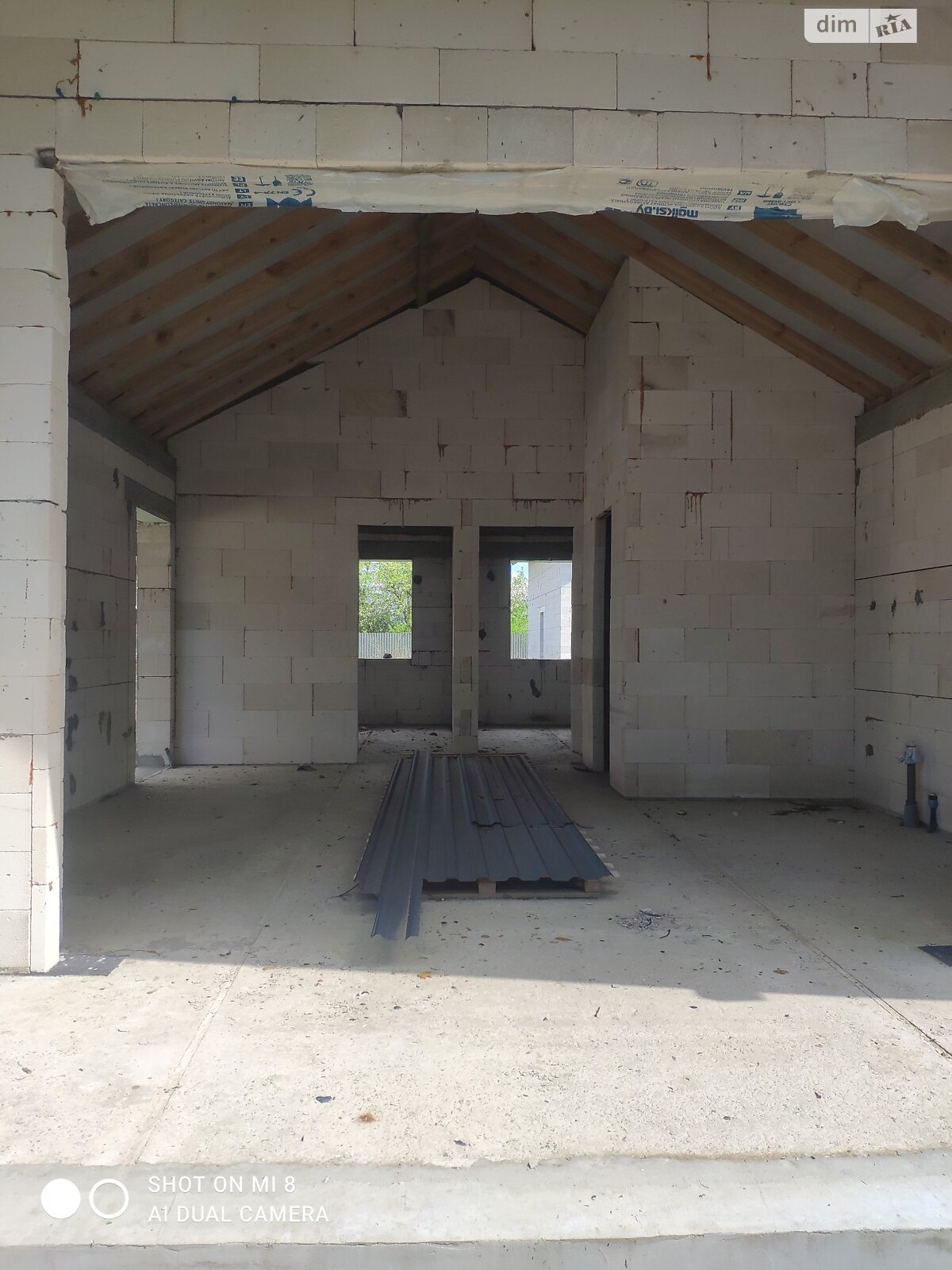 двухэтажный дом беседка, 200 кв. м, газобетон. Продажа в Котыре фото 1