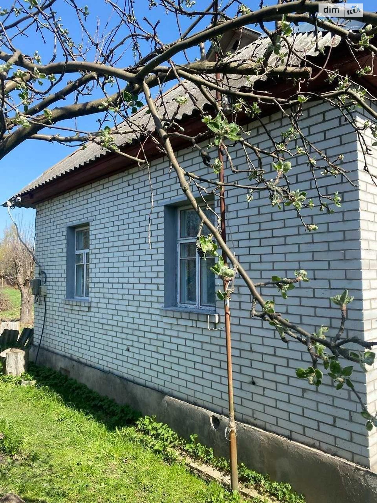 одноповерховий будинок, 66 кв. м, дерево и кирпич. Продаж у Козаровичах фото 1