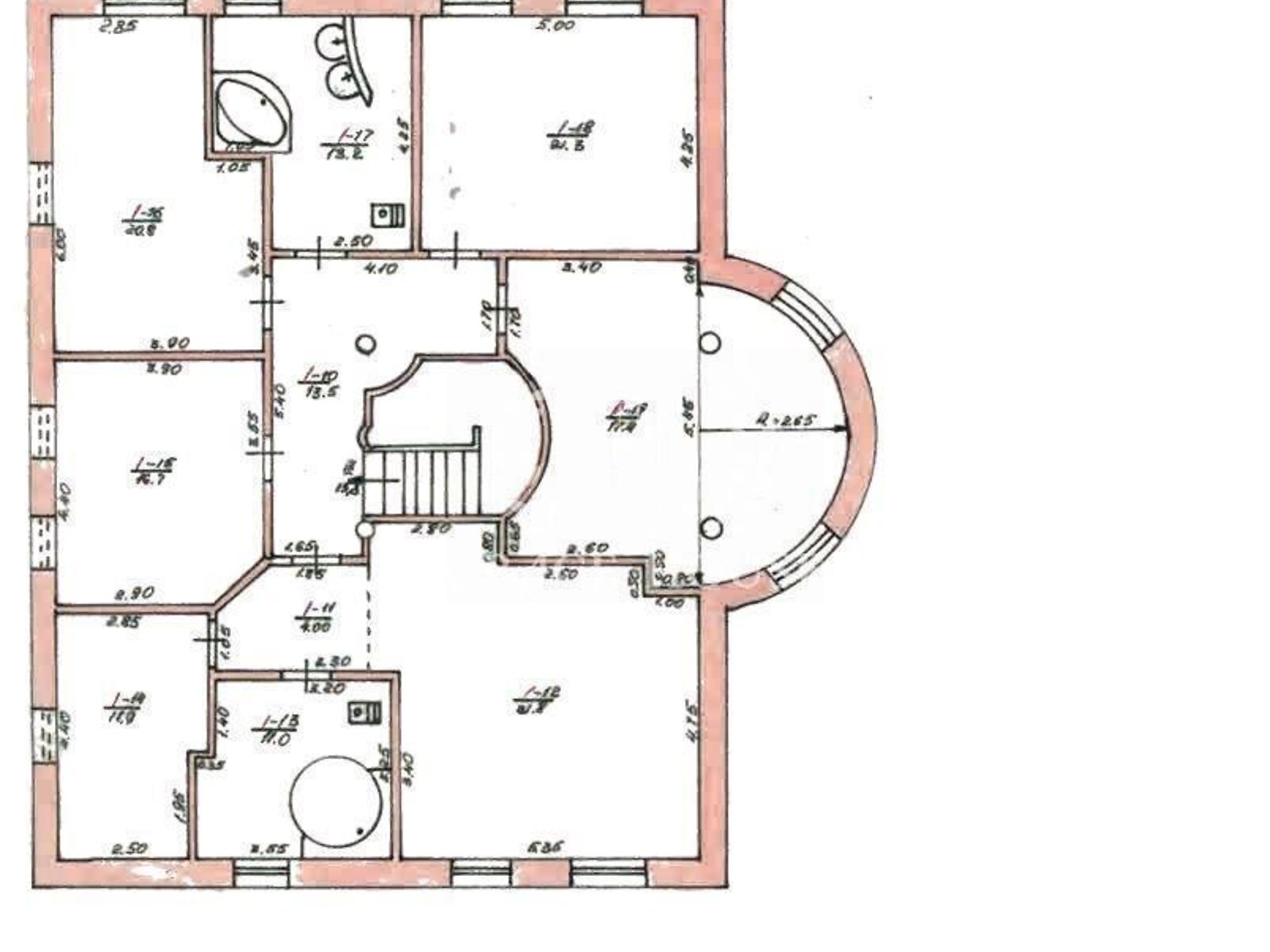трехэтажный дом с верандой, 678.8 кв. м, кирпич. Продажа в Козине фото 1 трехэтажный дом с верандой, 678.8 кв. м, кирпич. Продажа в Козине фото 1