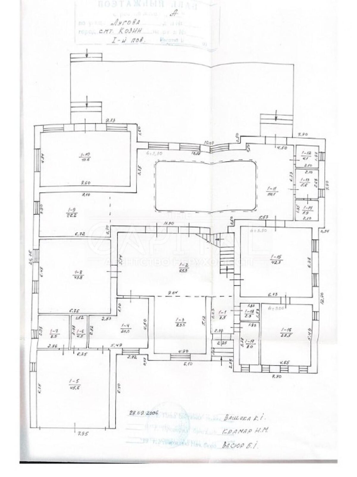 двоповерховий будинок, 1086.6 кв. м, цегла. Продаж у Козині фото 1 двоповерховий будинок, 1086.6 кв. м, цегла. Продаж у Козині фото 1
