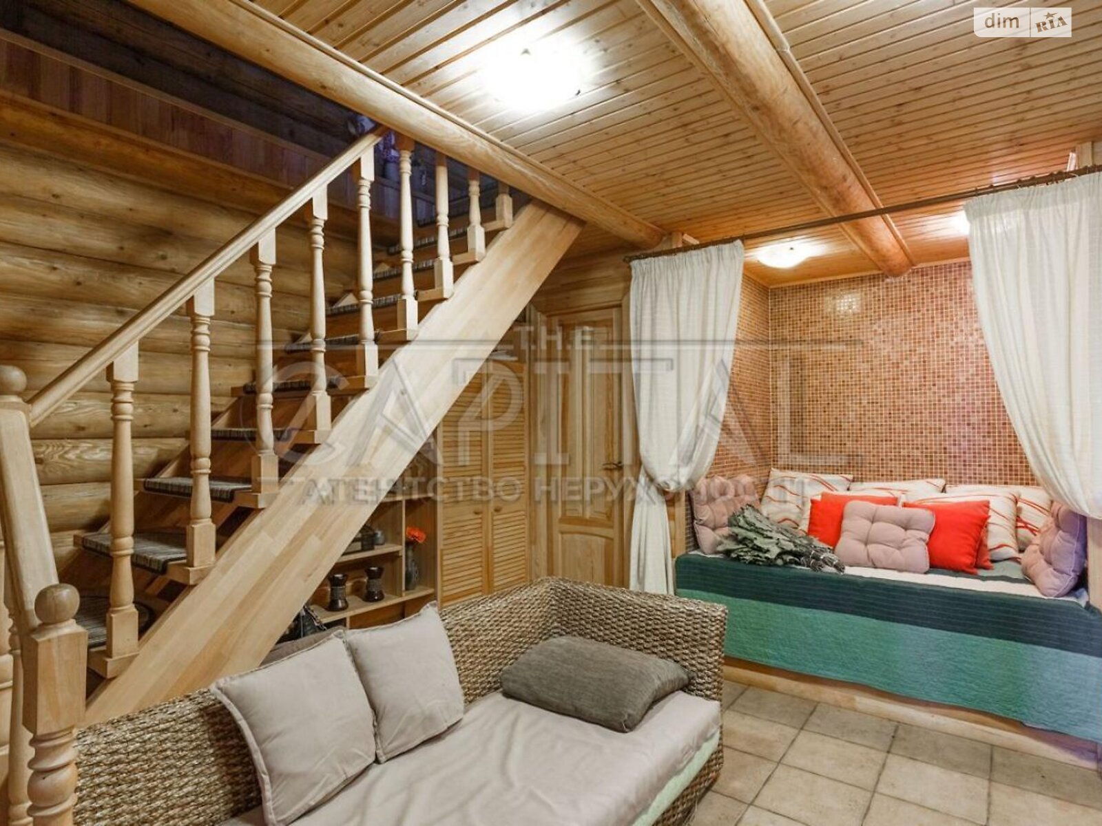 двухэтажный дом беседка, 390 кв. м, кирпич. Продажа в Козине фото 1