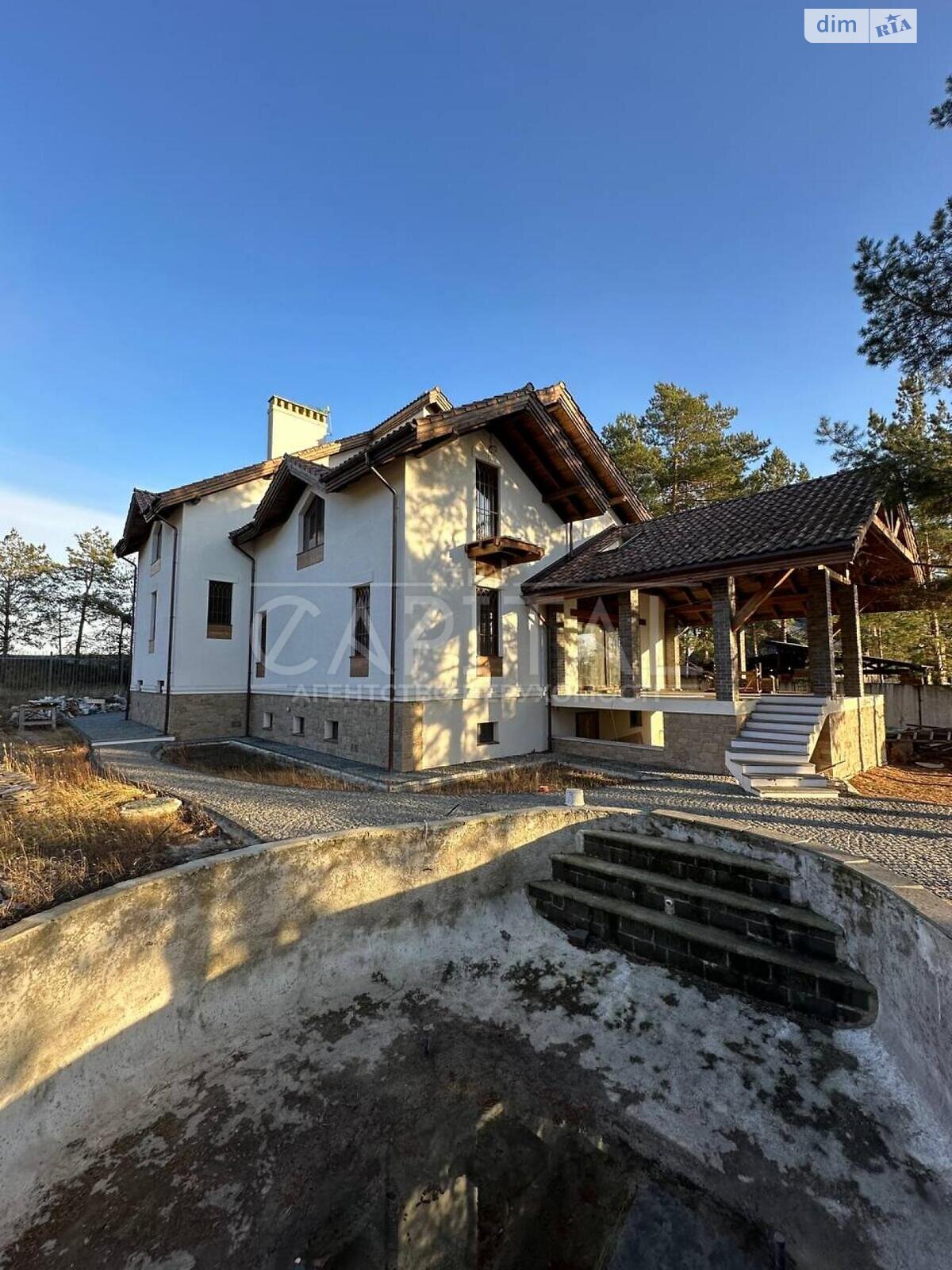 двоповерховий будинок з гаражем, 408 кв. м, цегла. Продаж у Козині фото 1 двоповерховий будинок з гаражем, 408 кв. м, цегла. Продаж у Козині фото 1