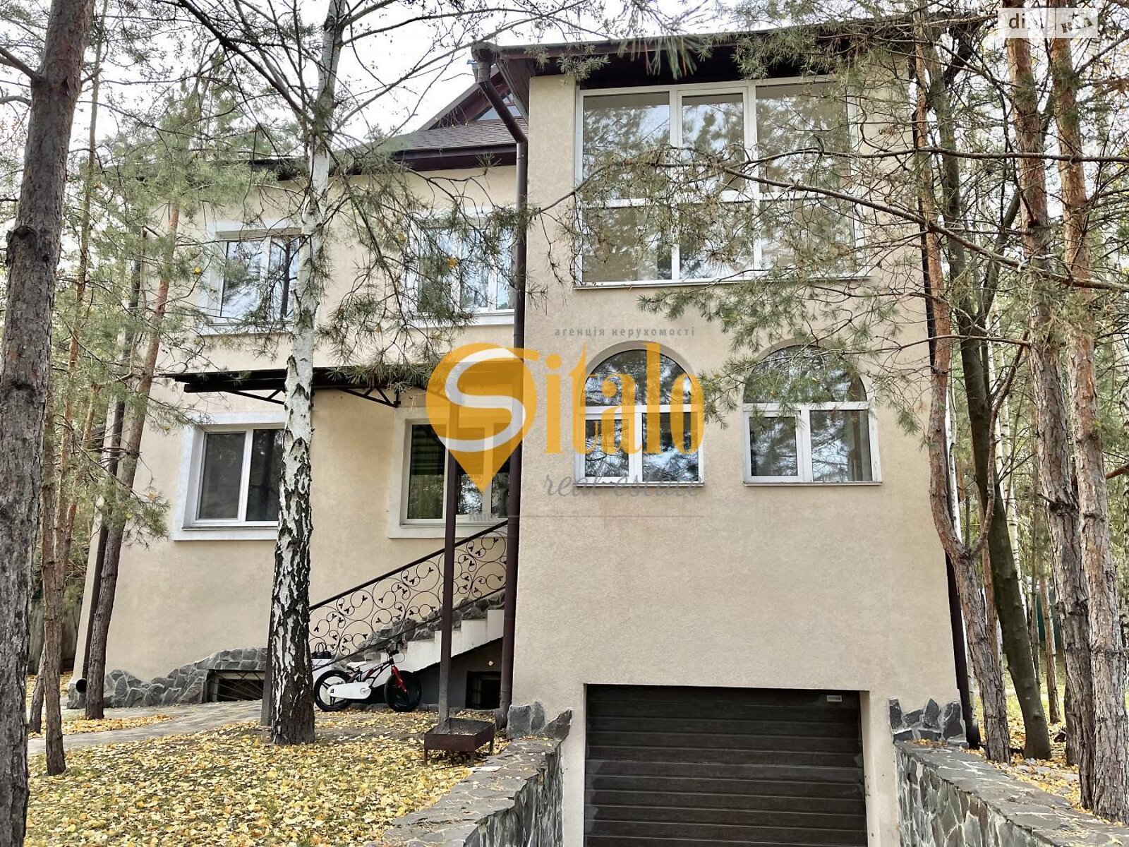 двоповерховий будинок з верандою, 300 кв. м, цегла. Продаж у Козині фото 1 двоповерховий будинок з верандою, 300 кв. м, цегла. Продаж у Козині фото 1