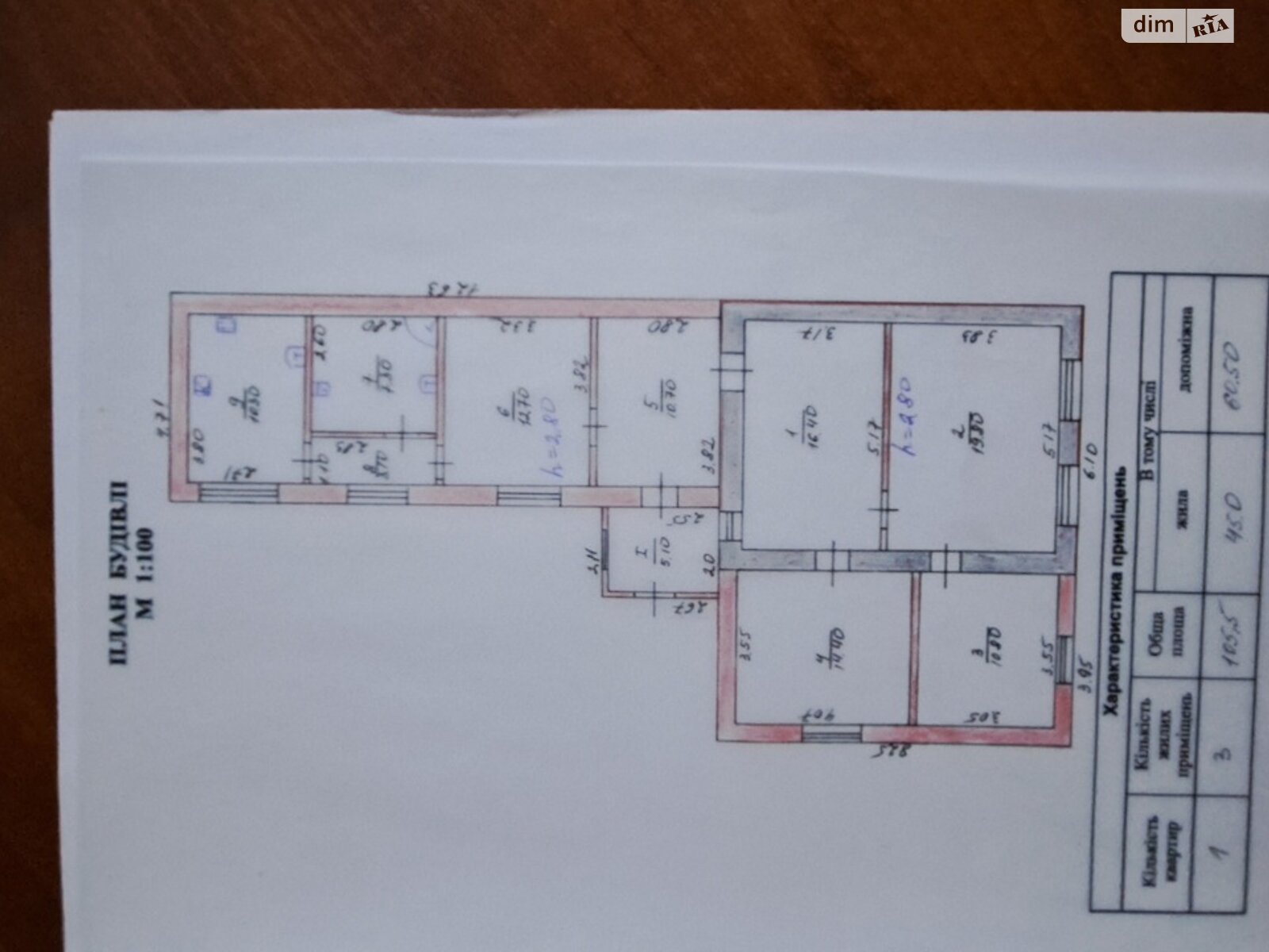 одноэтажный дом с гаражом, 105.5 кв. м, кирпич. Продажа в Краматорске район Старый город фото 1