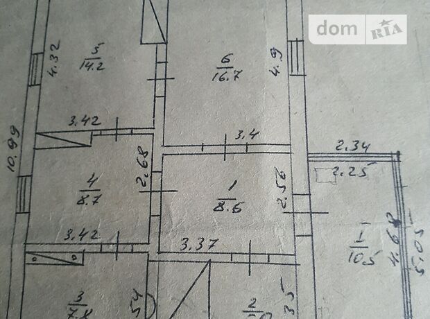 одноповерховий будинок з садом, 92.3 кв. м, бутовий камінь. Продаж в Кульчинках (Хмельницька обл.) фото 2 одноповерховий будинок з садом, 92.3 кв. м, бутовий камінь. Продаж в Кульчинках (Хмельницька обл.) фото 2