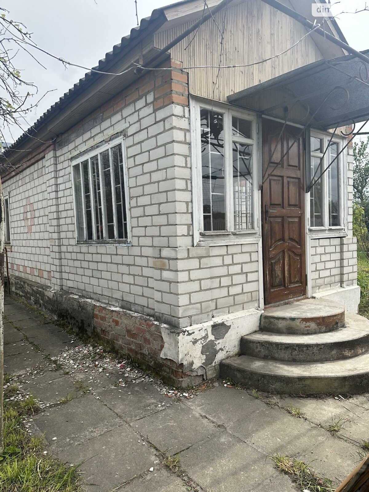 одноэтажный дом с верандой, 81.1 кв. м, кирпич. Продажа в Крехаеве фото 1 одноэтажный дом с верандой, 81.1 кв. м, кирпич. Продажа в Крехаеве фото 1