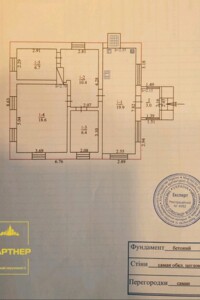 одноэтажный дом с гаражом, 65 кв. м, кирпич. Продажа в Кременчуге район Крюковский фото 2
