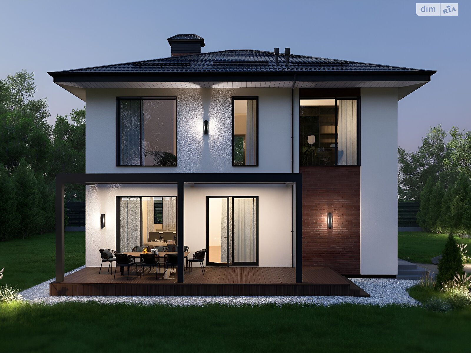 двухэтажный дом с гаражом, 156 кв. м, газобетон. Продажа в Криховцах фото 1 двухэтажный дом с гаражом, 156 кв. м, газобетон. Продажа в Криховцах фото 1