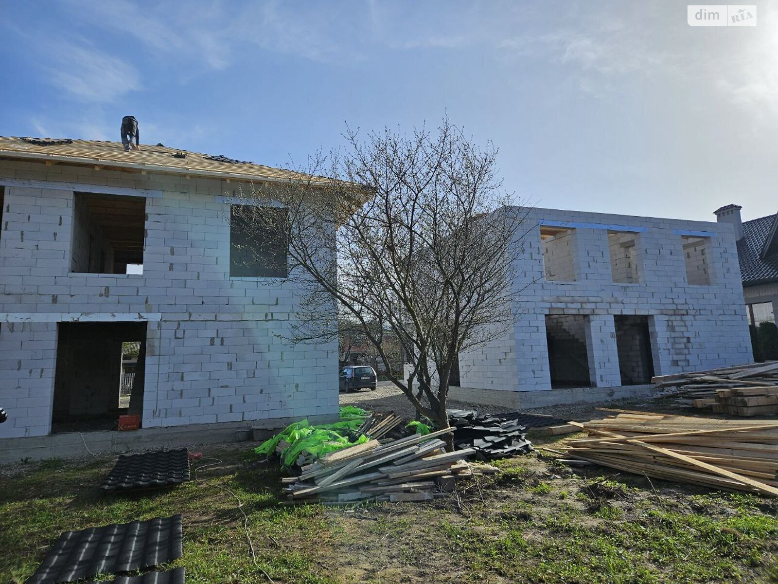 двухэтажный дом с гаражом, 156 кв. м, газобетон. Продажа в Криховцах фото 1 двухэтажный дом с гаражом, 156 кв. м, газобетон. Продажа в Криховцах фото 1