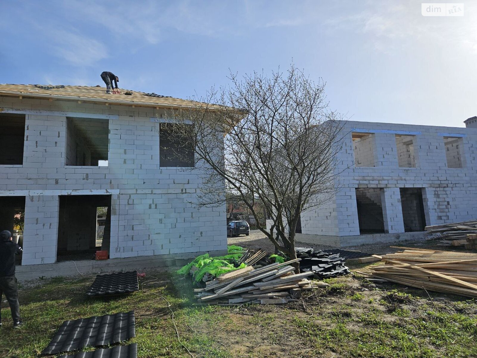 двухэтажный дом с гаражом, 156 кв. м, газобетон. Продажа в Криховцах фото 1 двухэтажный дом с гаражом, 156 кв. м, газобетон. Продажа в Криховцах фото 1
