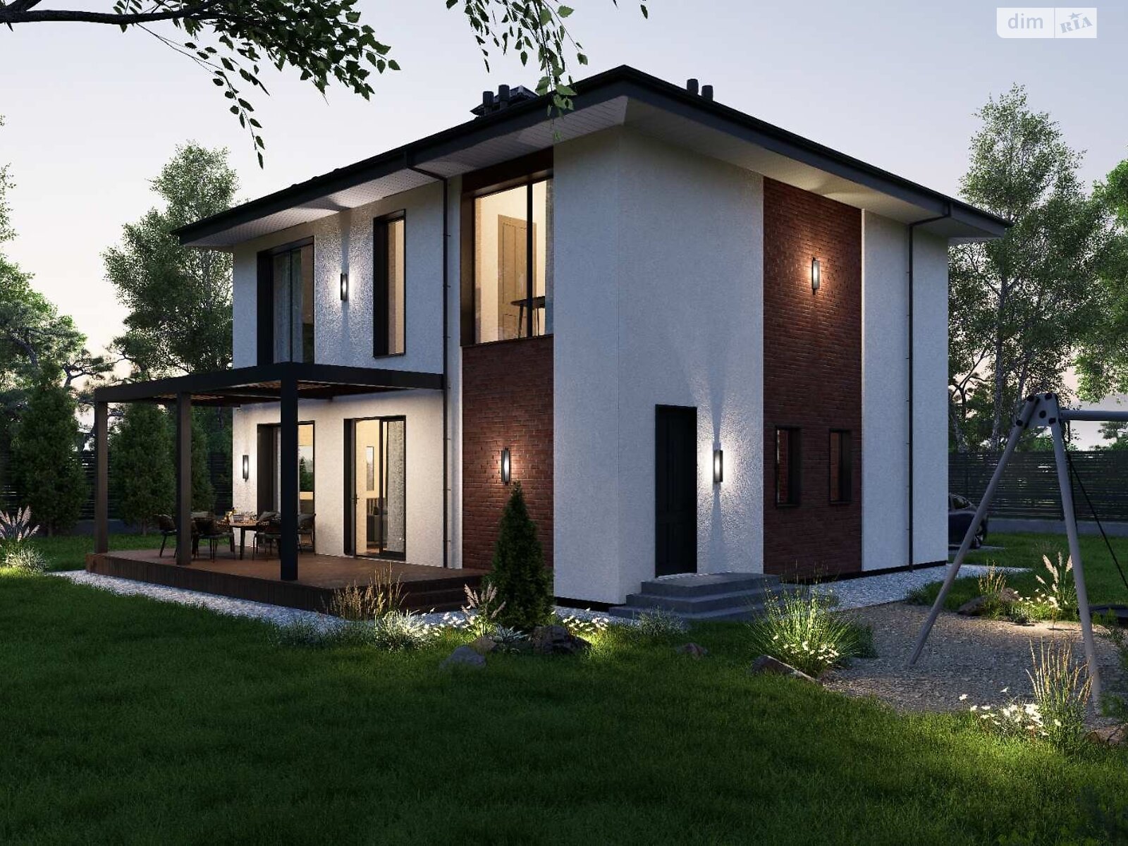 двухэтажный дом с гаражом, 156 кв. м, пеноблок. Продажа в Криховцах фото 1 двухэтажный дом с гаражом, 156 кв. м, пеноблок. Продажа в Криховцах фото 1