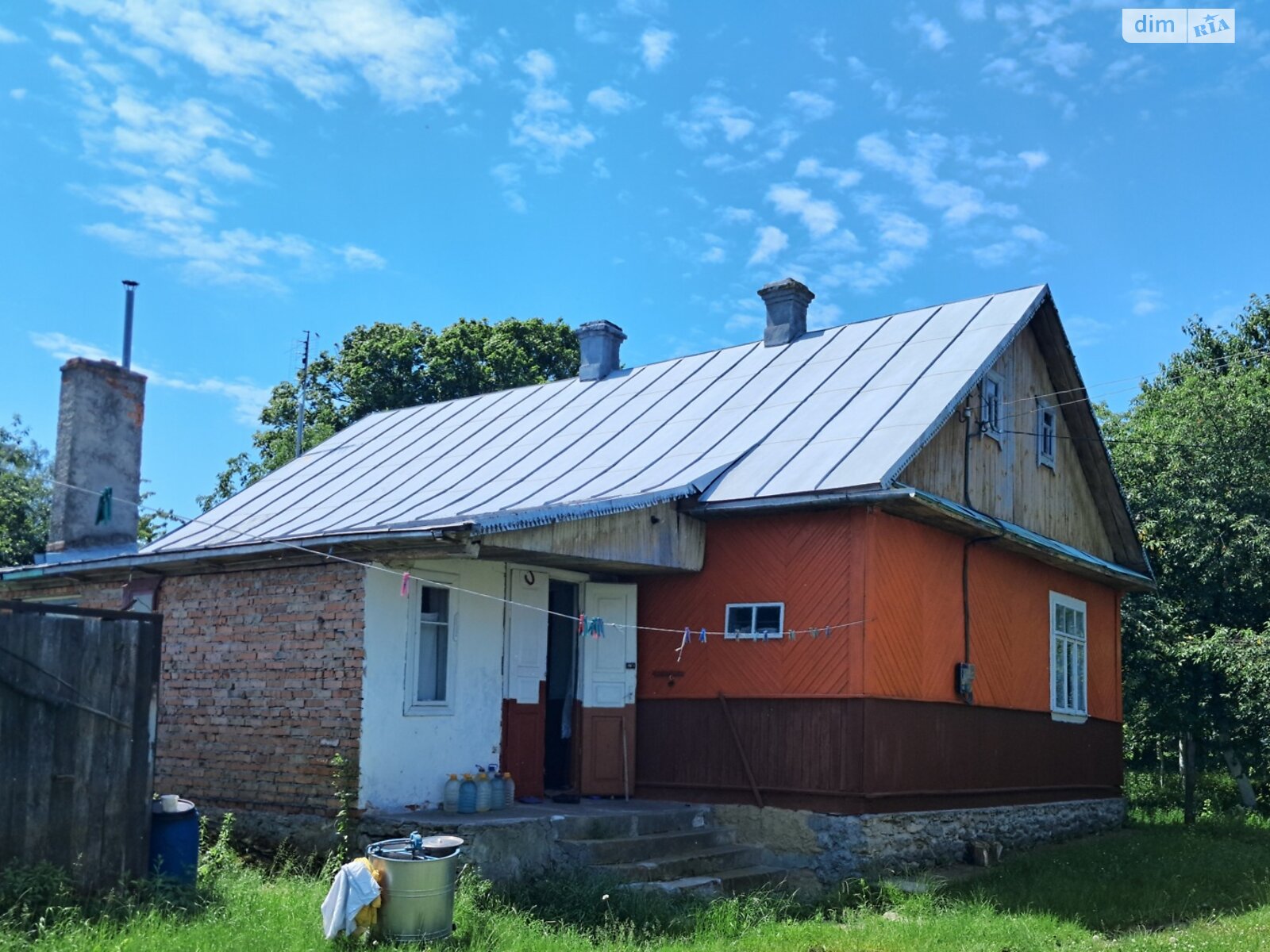 одноповерховий будинок, 96.7 кв. м, дерево та цегла. Продаж у Криловому фото 1 одноповерховий будинок, 96.7 кв. м, дерево та цегла. Продаж у Криловому фото 1