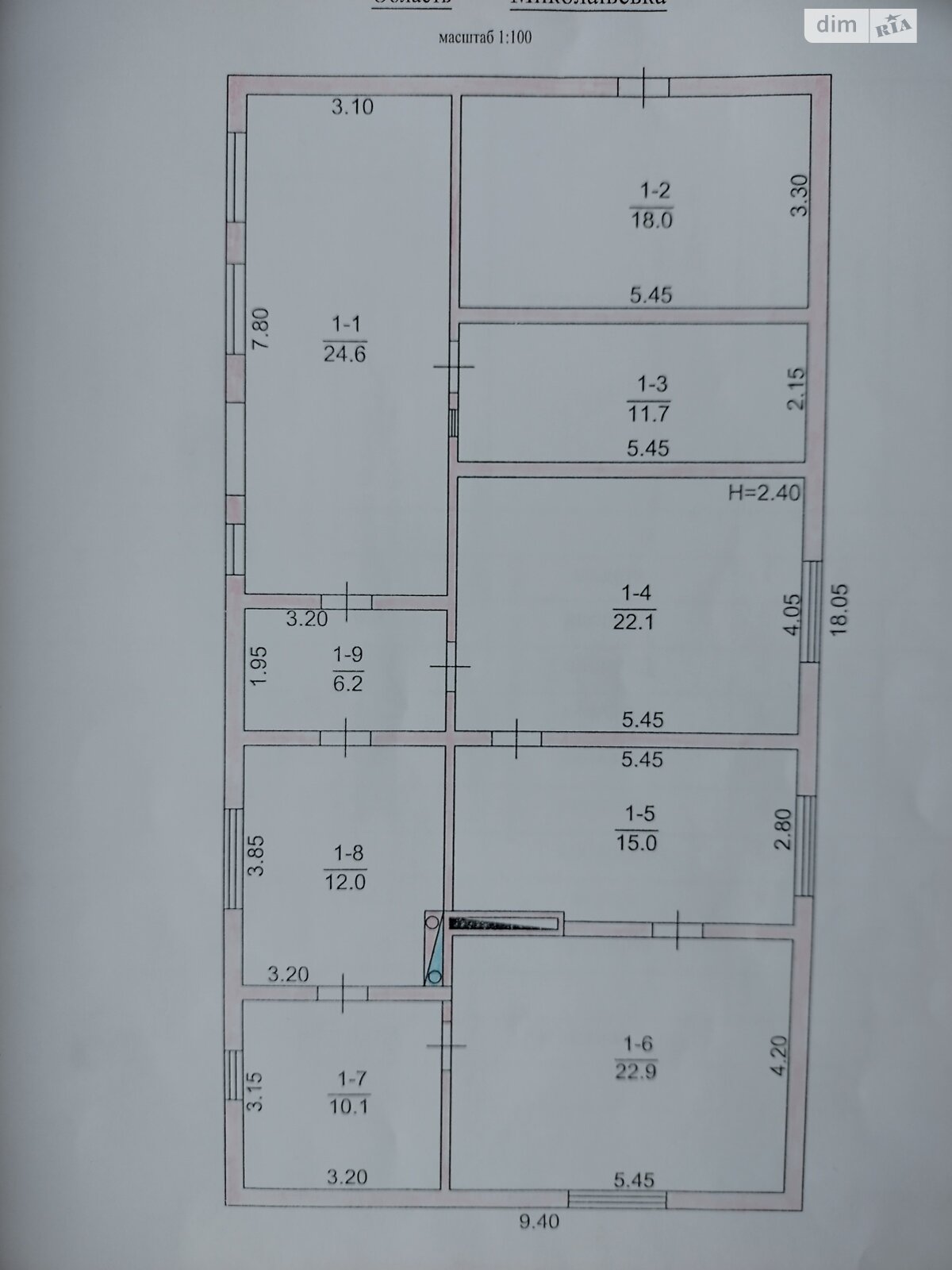 одноэтажный дом, 118 кв. м, кирпич. Продажа в КривоеОзере фото 1