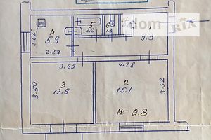 двухэтажный дом с балконом, 49 кв. м, кирпич. Продажа в Кривом Роге район Покровский фото 1