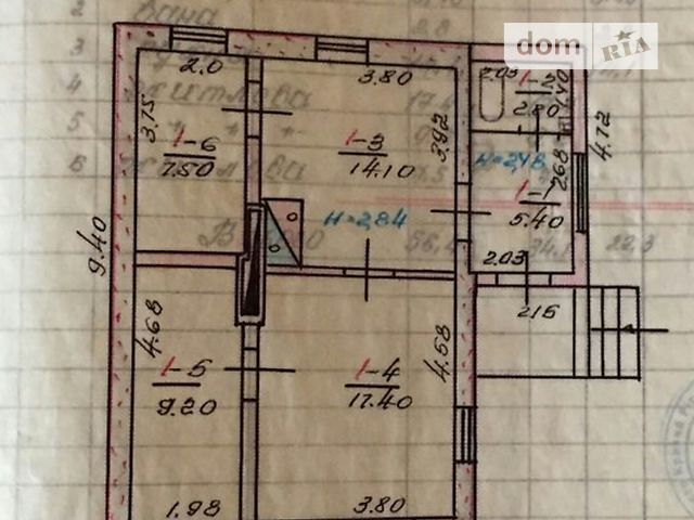 Продажа дома, 56м², Днепропетровская, Кривой Рог, р‑н. Кривой Рог, Одоевского Продажа дома, 56м², Днепропетровская, Кривой Рог, р‑н. Кривой Рог, Одоевского