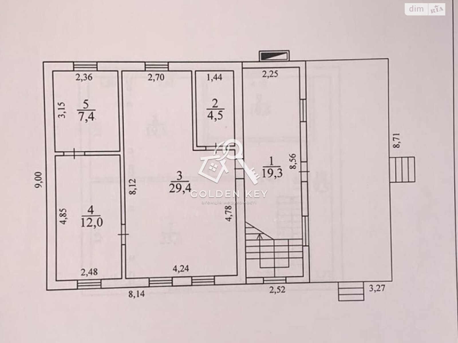 двоповерховий будинок веранда, 150.2 кв. м, цегла. Продаж в Кривому Розі, район Покровський фото 1