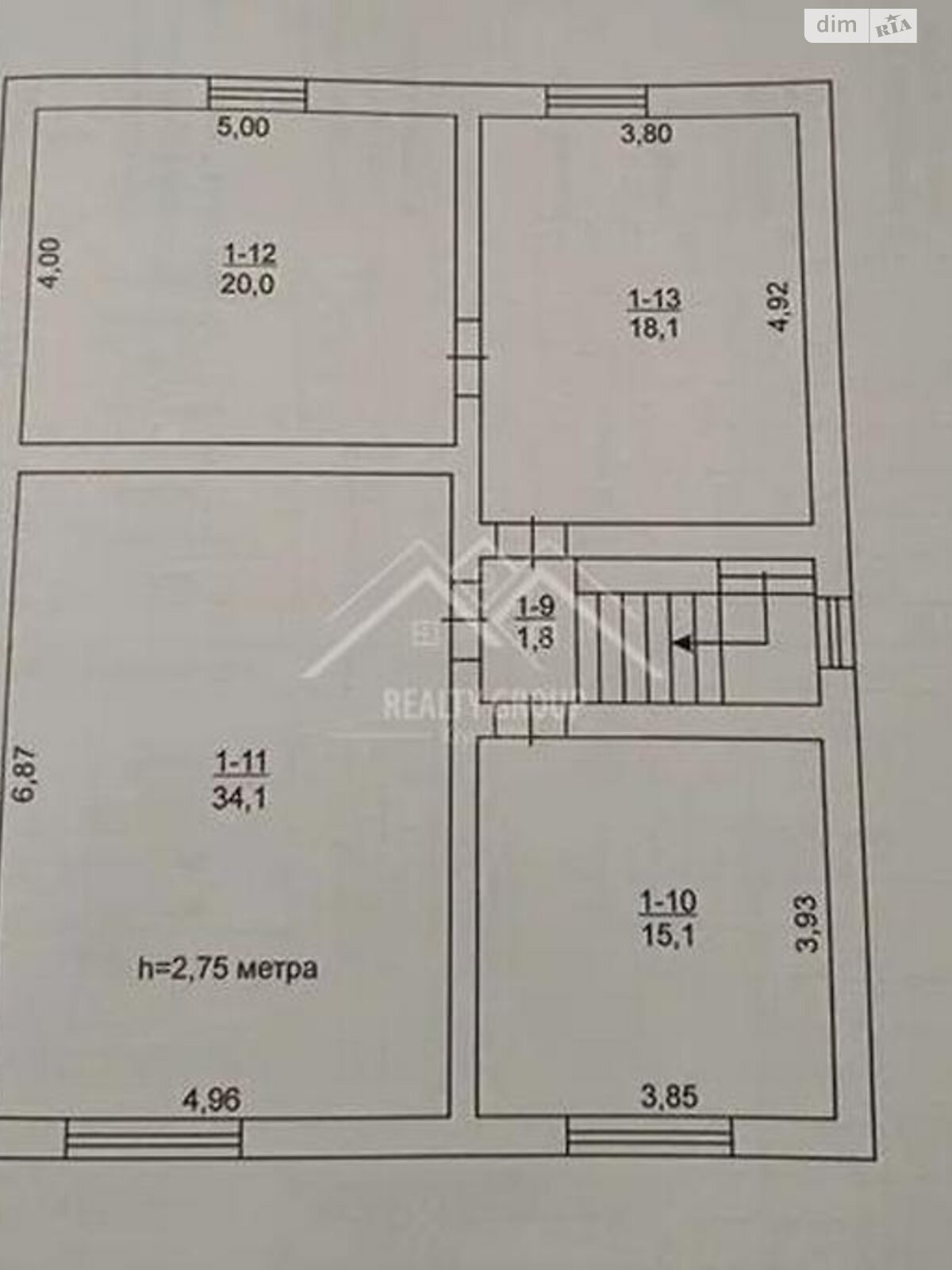 двоповерховий будинок з гаражем, 197.2 кв. м, шлакоблок. Продаж в Кривому Розі, район Тернівський фото 1 двоповерховий будинок з гаражем, 197.2 кв. м, шлакоблок. Продаж в Кривому Розі, район Тернівський фото 1