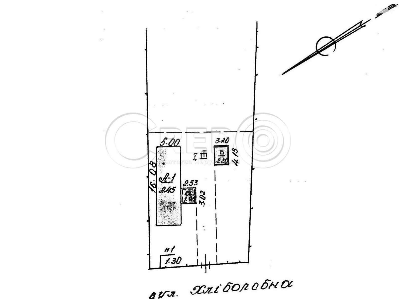 одноэтажный дом с отоплением, 58.2 кв. м, кирпич. Продажа в Кривом Роге район Центрально-Городской фото 1