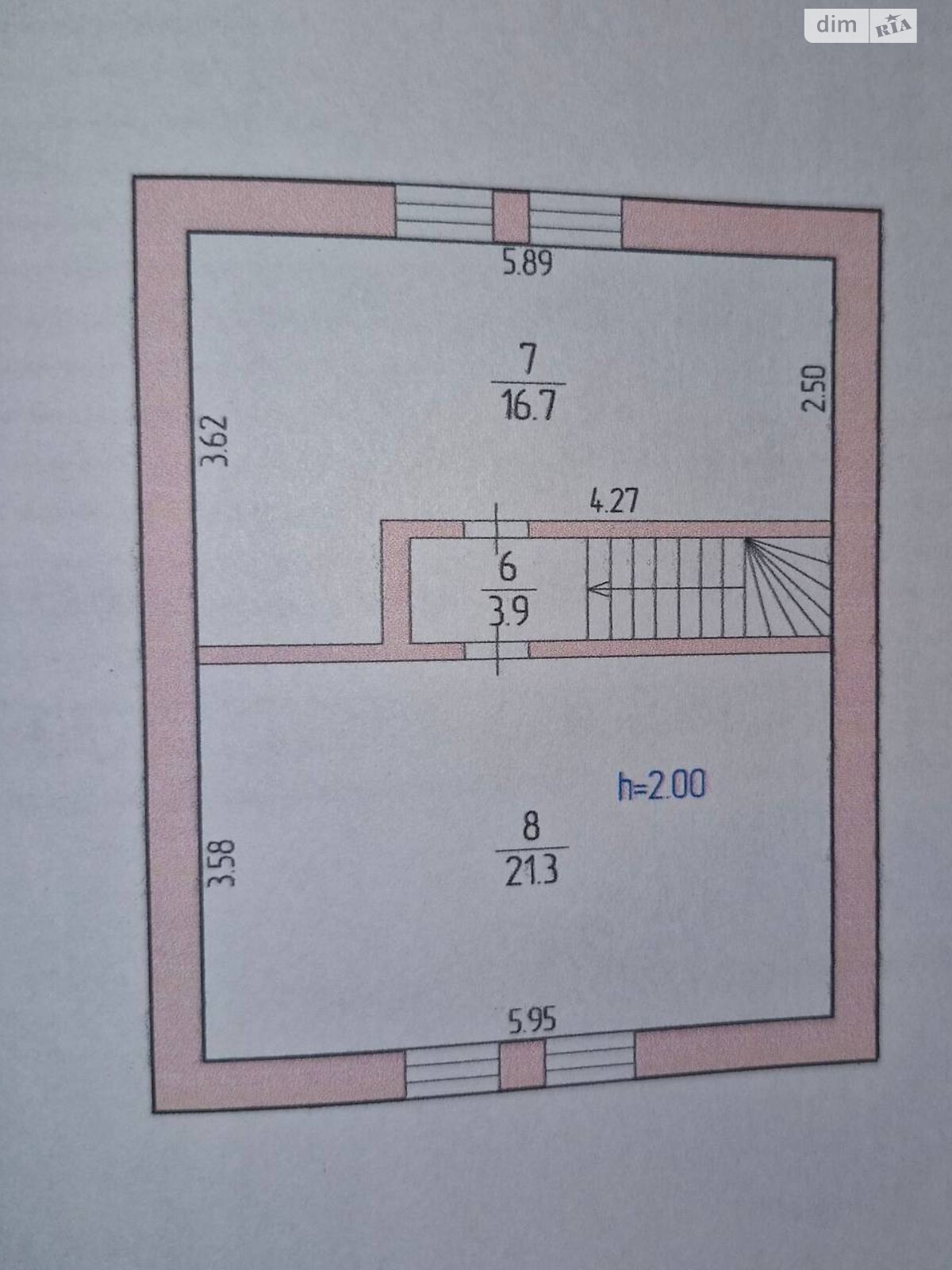 двоповерховий будинок з гаражем, 117 кв. м, цегла. Продаж в Кривому Розі, район Центрально-Міський фото 1