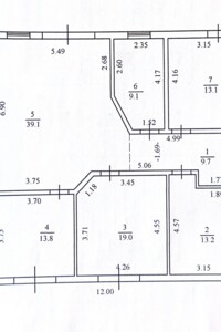 одноэтажный дом веранда, 117 кв. м, газобетон. Продажа в Кривушах фото 2