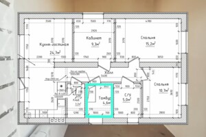 одноэтажный дом, 83 кв. м, пеноблок. Продажа в Кропивницком район Лелековка фото 2