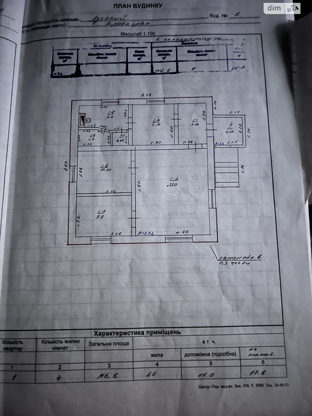 одноэтажный дом с гаражом, 73 кв. м, кирпич. Продажа в Кропивницком район Лелековка фото 1 одноэтажный дом с гаражом, 73 кв. м, кирпич. Продажа в Кропивницком район Лелековка фото 1