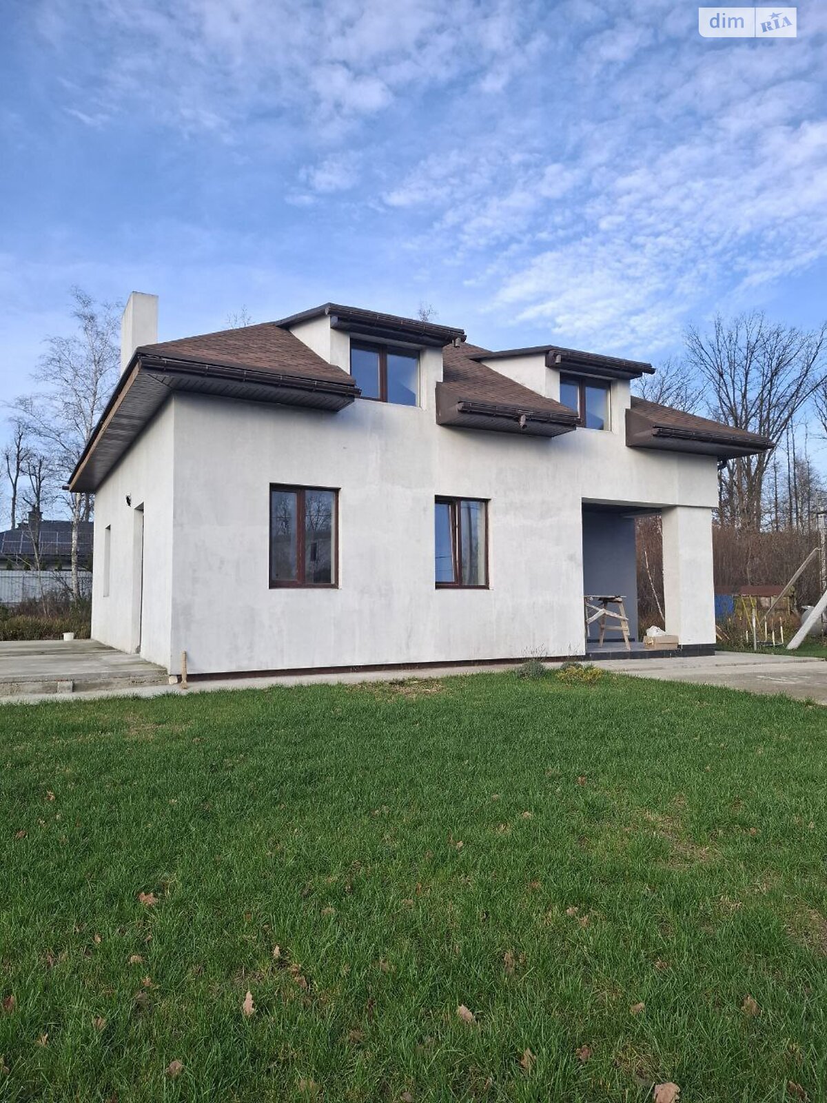 двухэтажный дом с верандой, 180.8 кв. м, кирпич. Продажа в Круглику фото 1