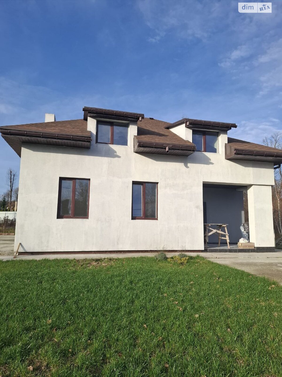 двухэтажный дом с верандой, 180.8 кв. м, кирпич. Продажа в Круглику фото 1