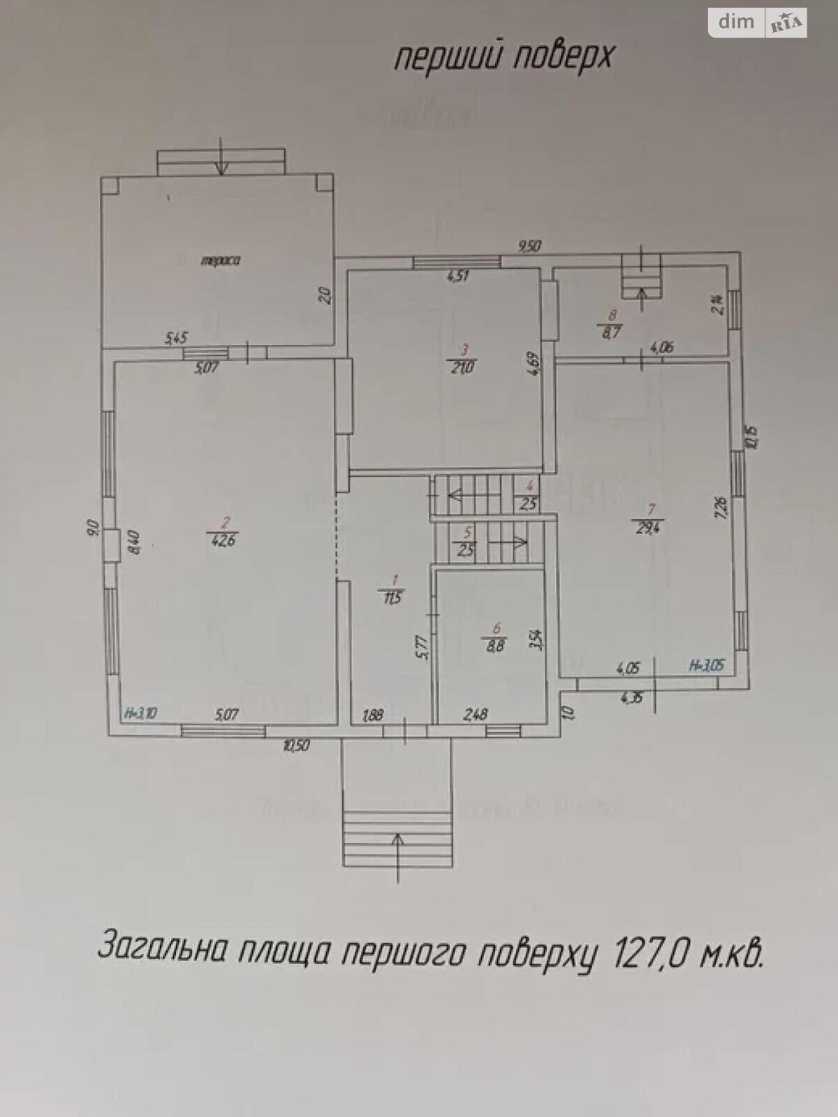 двухэтажный дом с гаражом, 175 кв. м, кирпич. Продажа в Вите-Почтовой фото 1