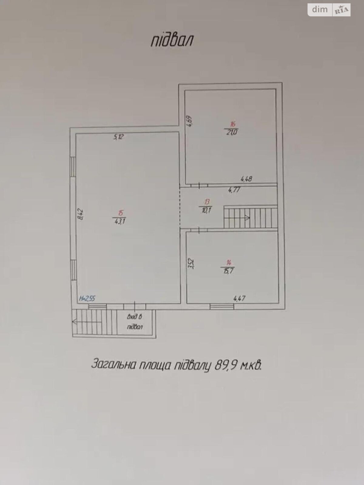 двухэтажный дом с гаражом, 175 кв. м, кирпич. Продажа в Вите-Почтовой фото 1