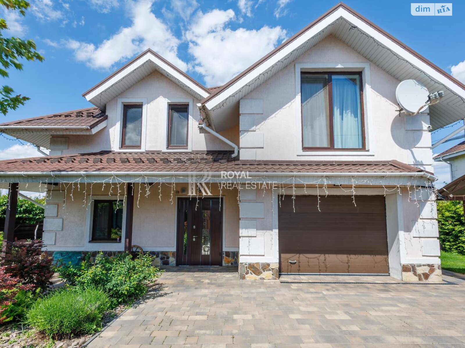двоповерховий будинок з гаражем, 230 кв. м, цегла. Продаж у Крушинці фото 1 двоповерховий будинок з гаражем, 230 кв. м, цегла. Продаж у Крушинці фото 1