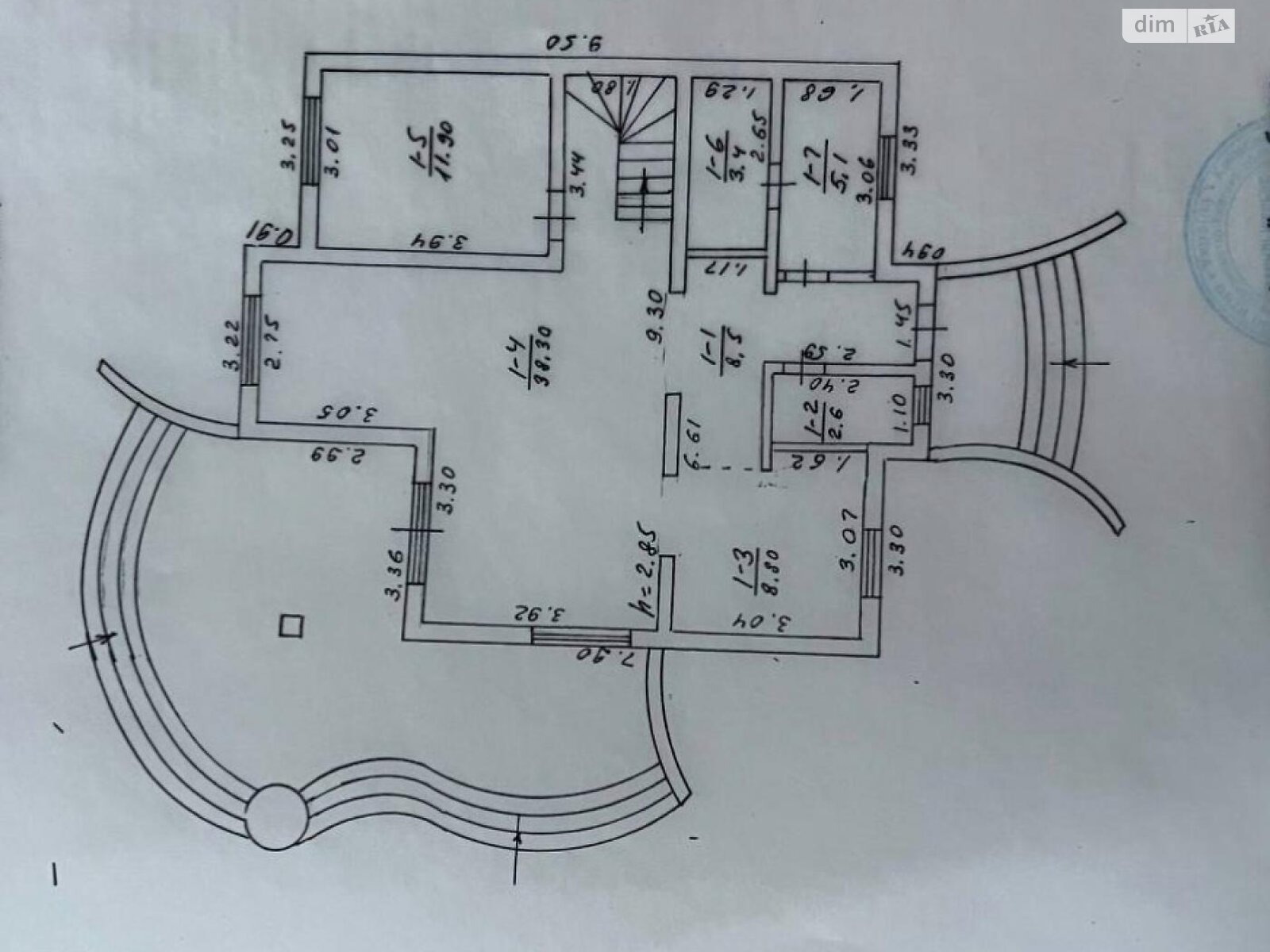 двухэтажный дом с гаражом, 160.8 кв. м, кирпич. Продажа в Крушинке фото 1