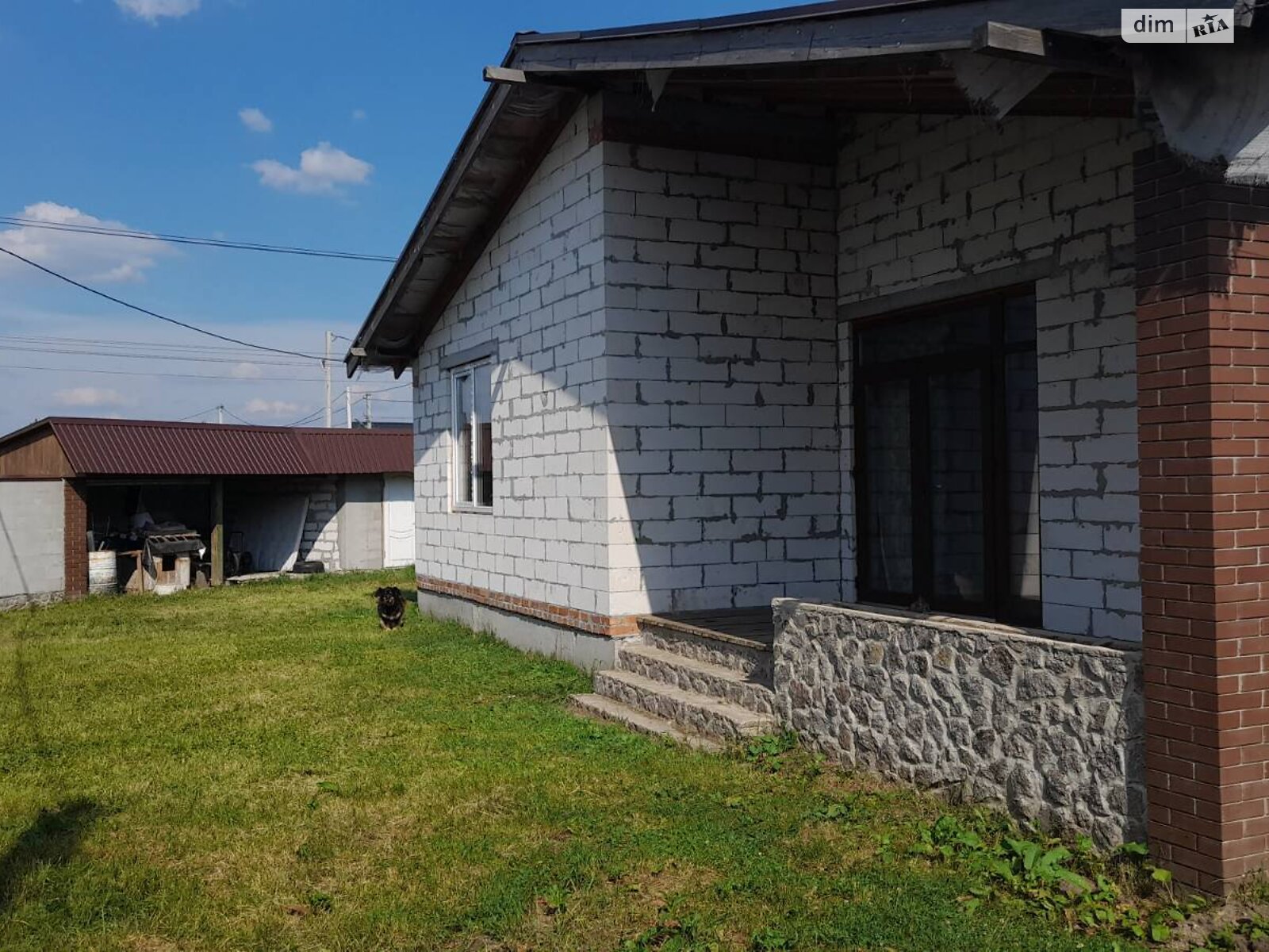 одноэтажный дом с гаражом, 128 кв. м, кирпич. Продажа в Крушинке фото 1 одноэтажный дом с гаражом, 128 кв. м, кирпич. Продажа в Крушинке фото 1