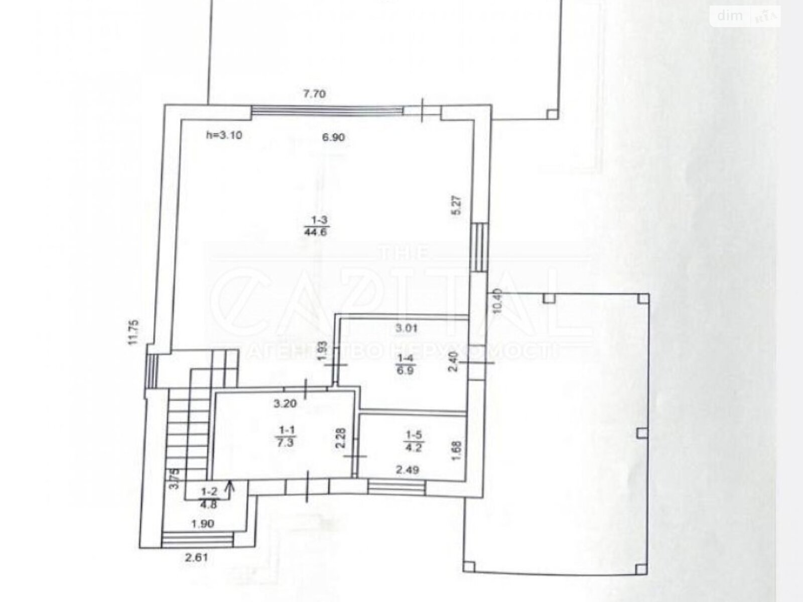 двоповерховий будинок, 135 кв. м, кирпич. Продаж у Крушинці фото 1