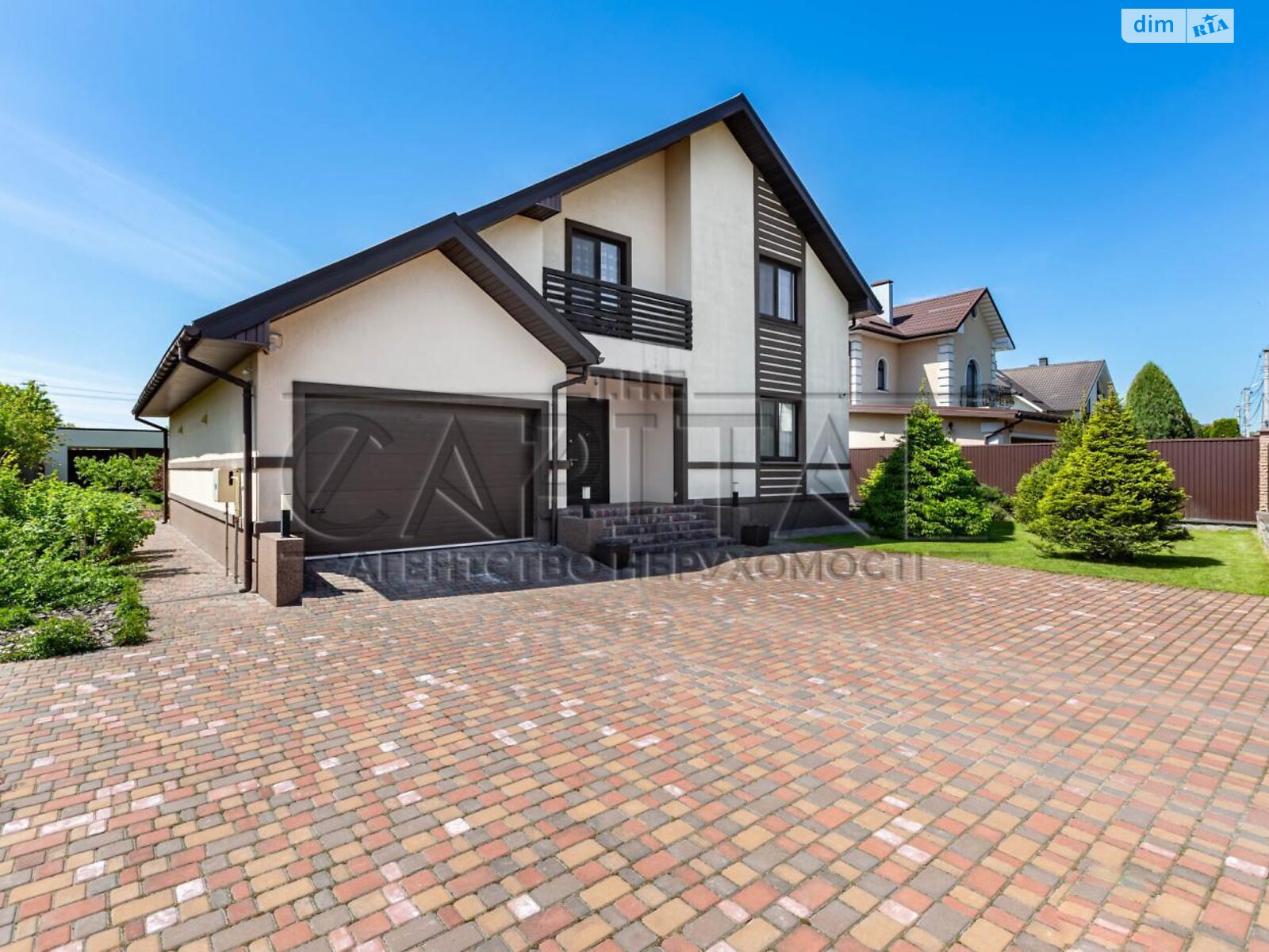 двоповерховий будинок з гаражем, 340 кв. м, цегла. Продаж у Крушинці фото 1 двоповерховий будинок з гаражем, 340 кв. м, цегла. Продаж у Крушинці фото 1