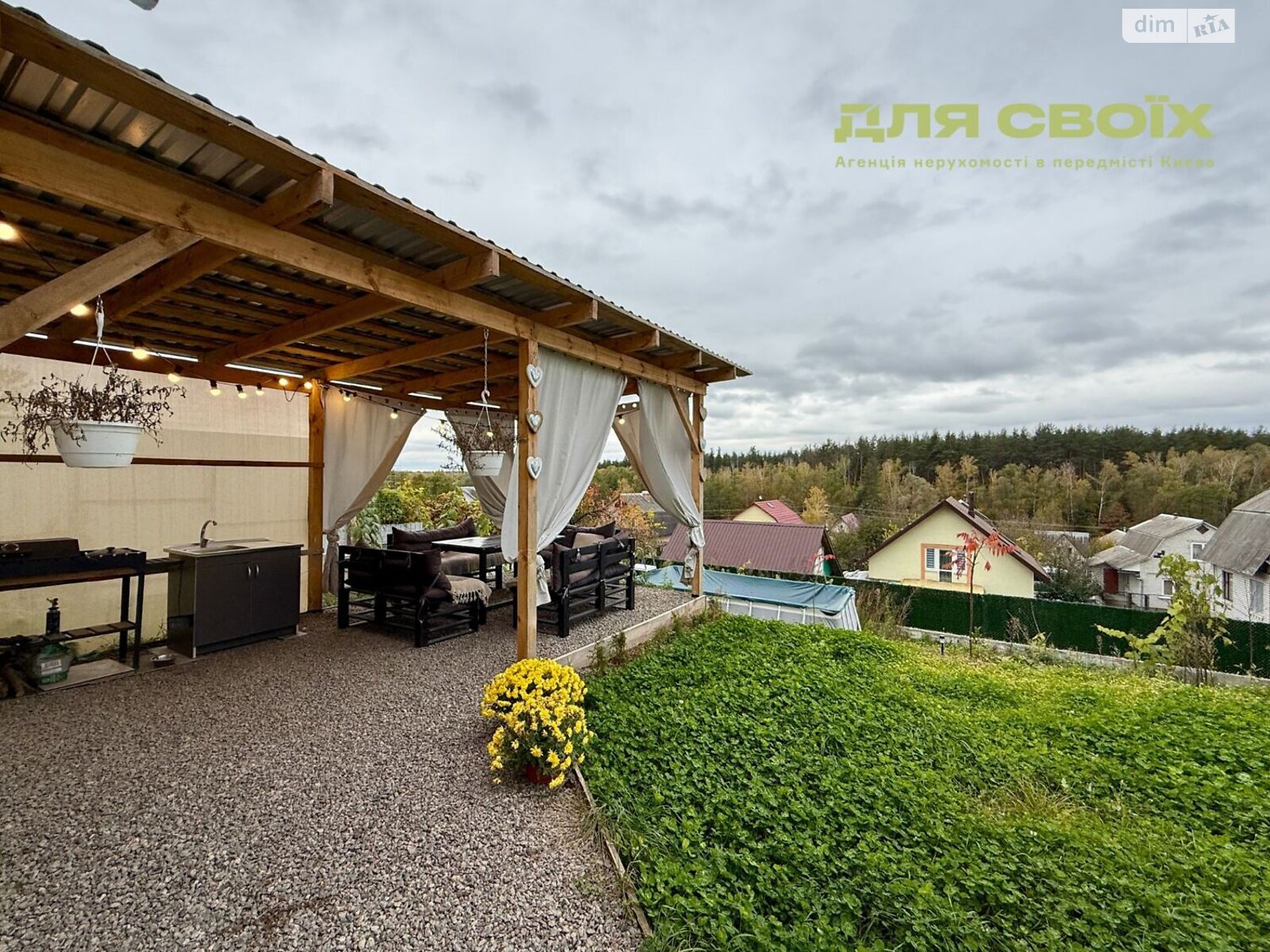 одноэтажный дом беседка, 55 кв. м, кирпич. Продажа в Крушинке фото 1 одноэтажный дом беседка, 55 кв. м, кирпич. Продажа в Крушинке фото 1