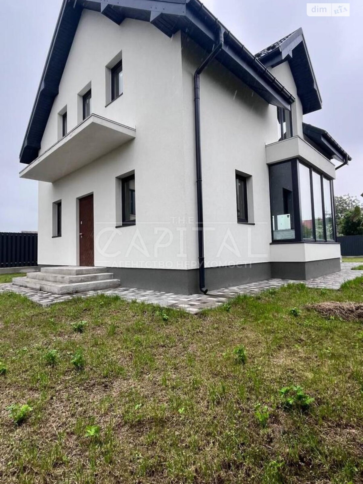 двухэтажный дом с мансардой, 131 кв. м, кирпич. Продажа в Крячках фото 1 двухэтажный дом с мансардой, 131 кв. м, кирпич. Продажа в Крячках фото 1
