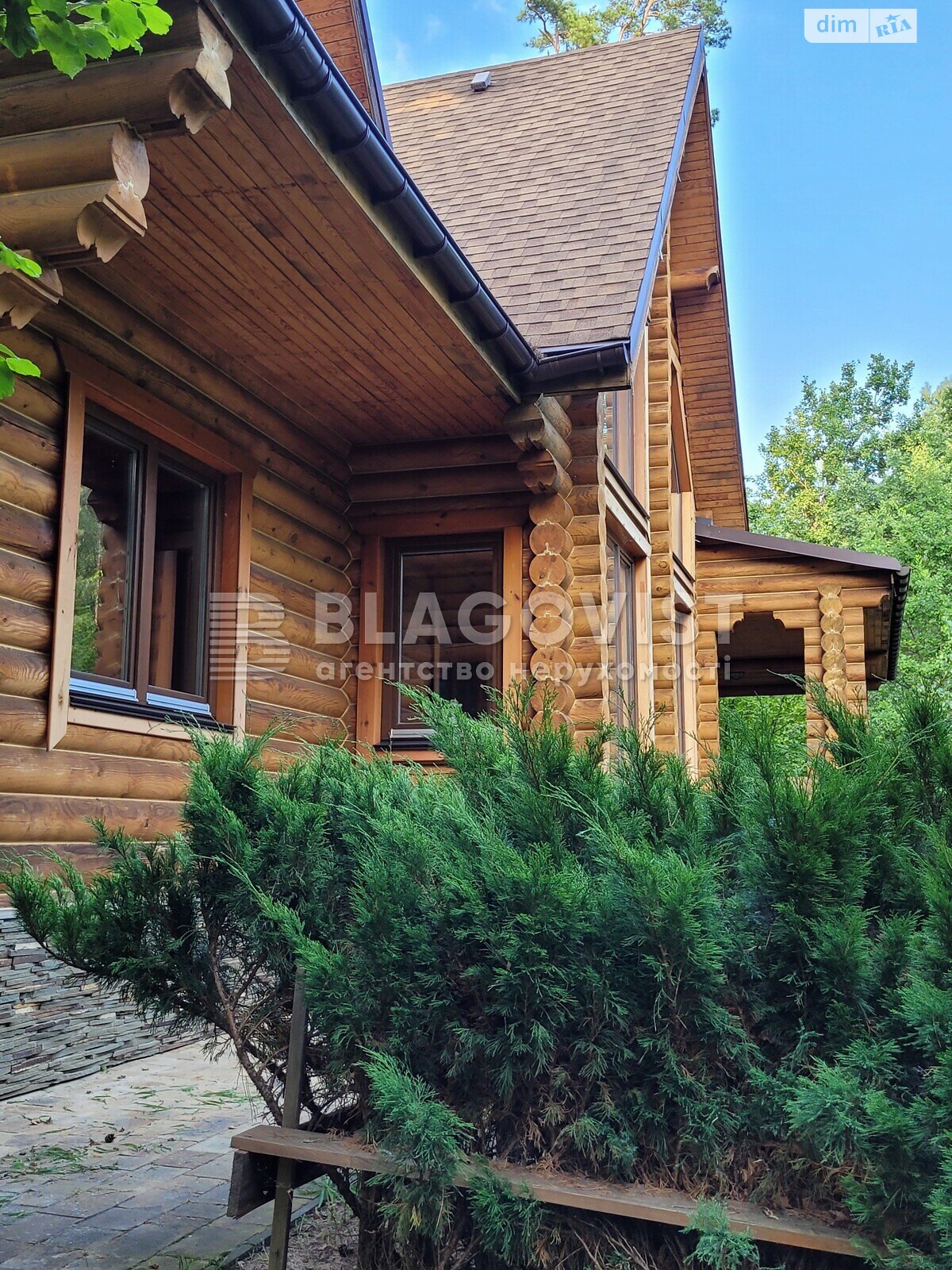 двухэтажный дом, 280 кв. м, сруб. Продажа в Крымке фото 1