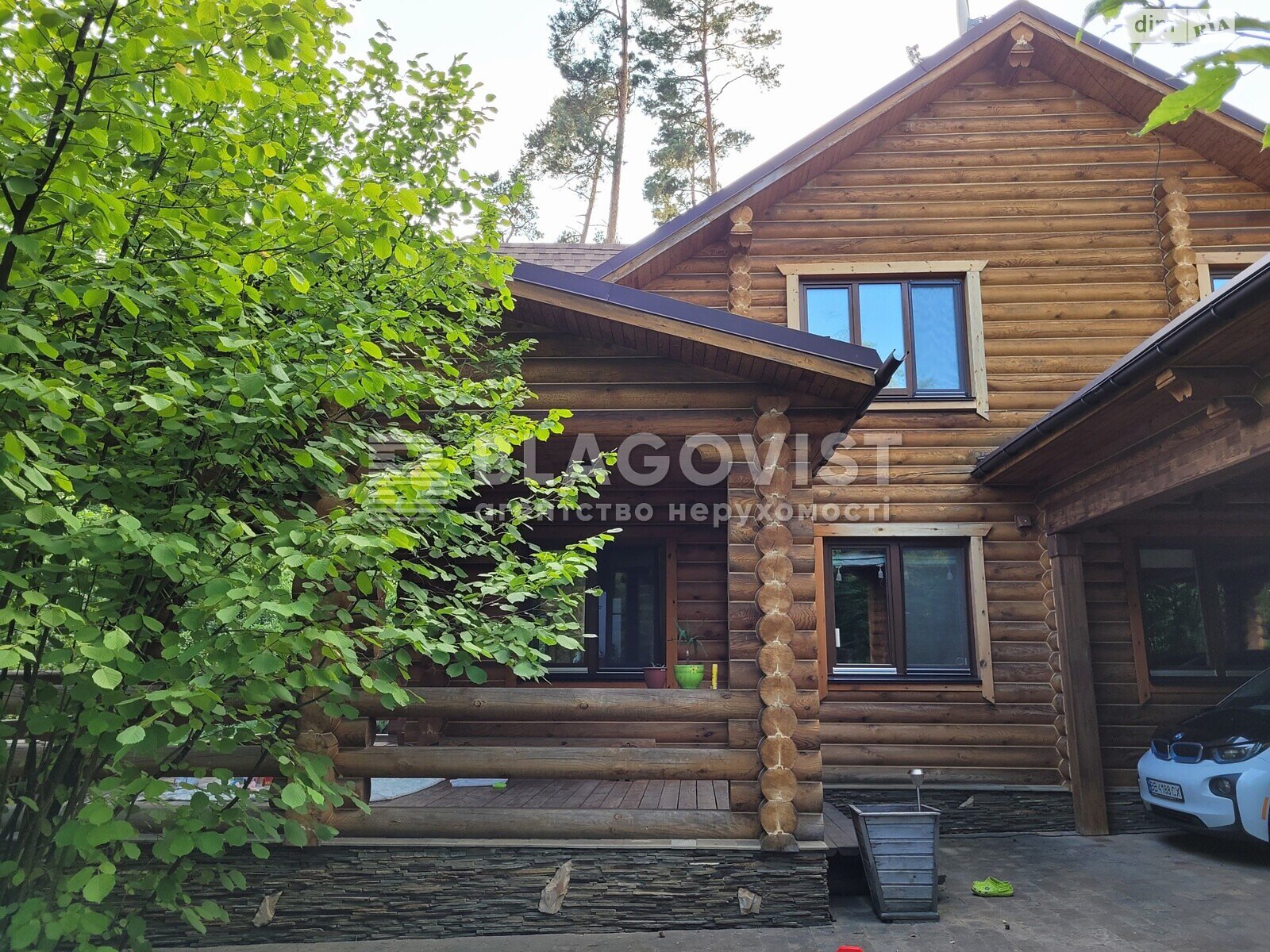 двухэтажный дом, 280 кв. м, сруб. Продажа в Крымке фото 1