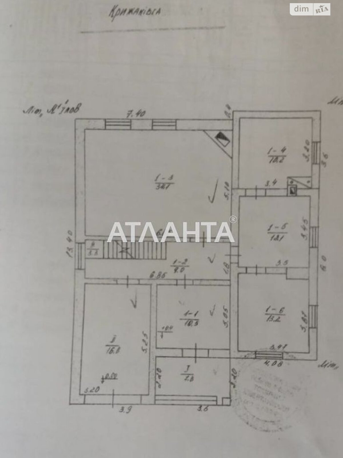 двухэтажный дом беседка, 180 кв. м, ракушечник (ракушняк). Продажа в Крыжановке фото 1