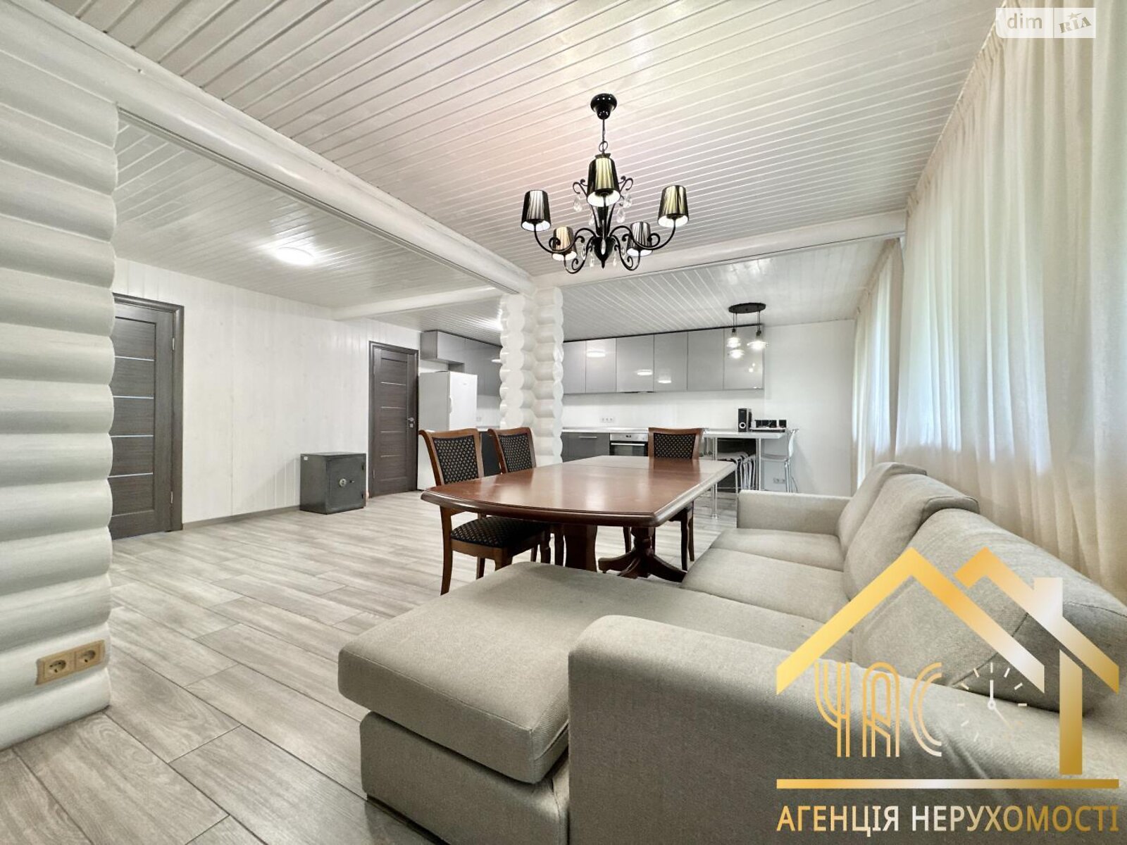 двоповерховий будинок з балконом, 143 кв. м, зруб. Продаж у Крюківщині фото 1 двоповерховий будинок з балконом, 143 кв. м, зруб. Продаж у Крюківщині фото 1